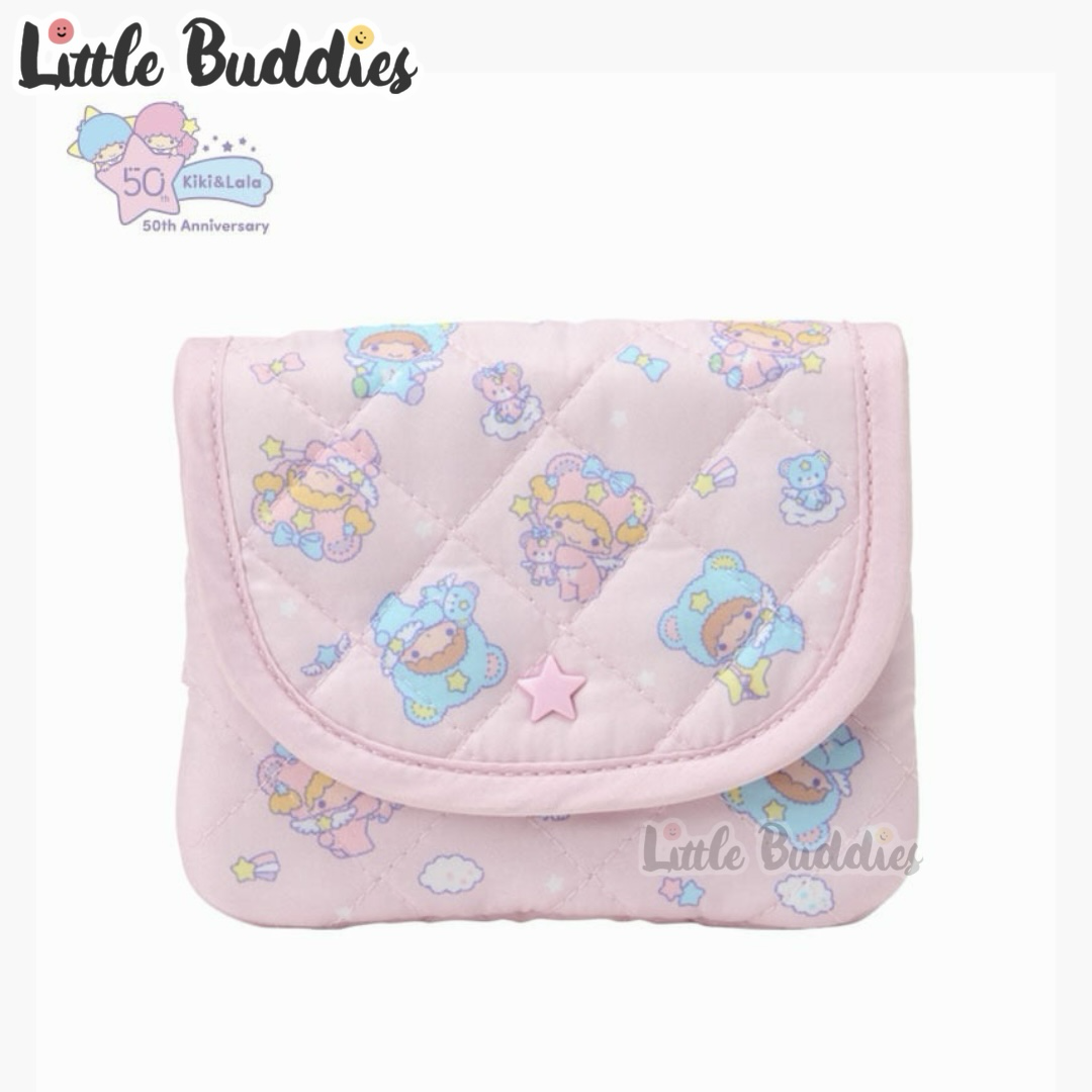 日本 Little Twin Stars 50周年生日熊仔天使設計系列 - 散紙包連紙巾袋