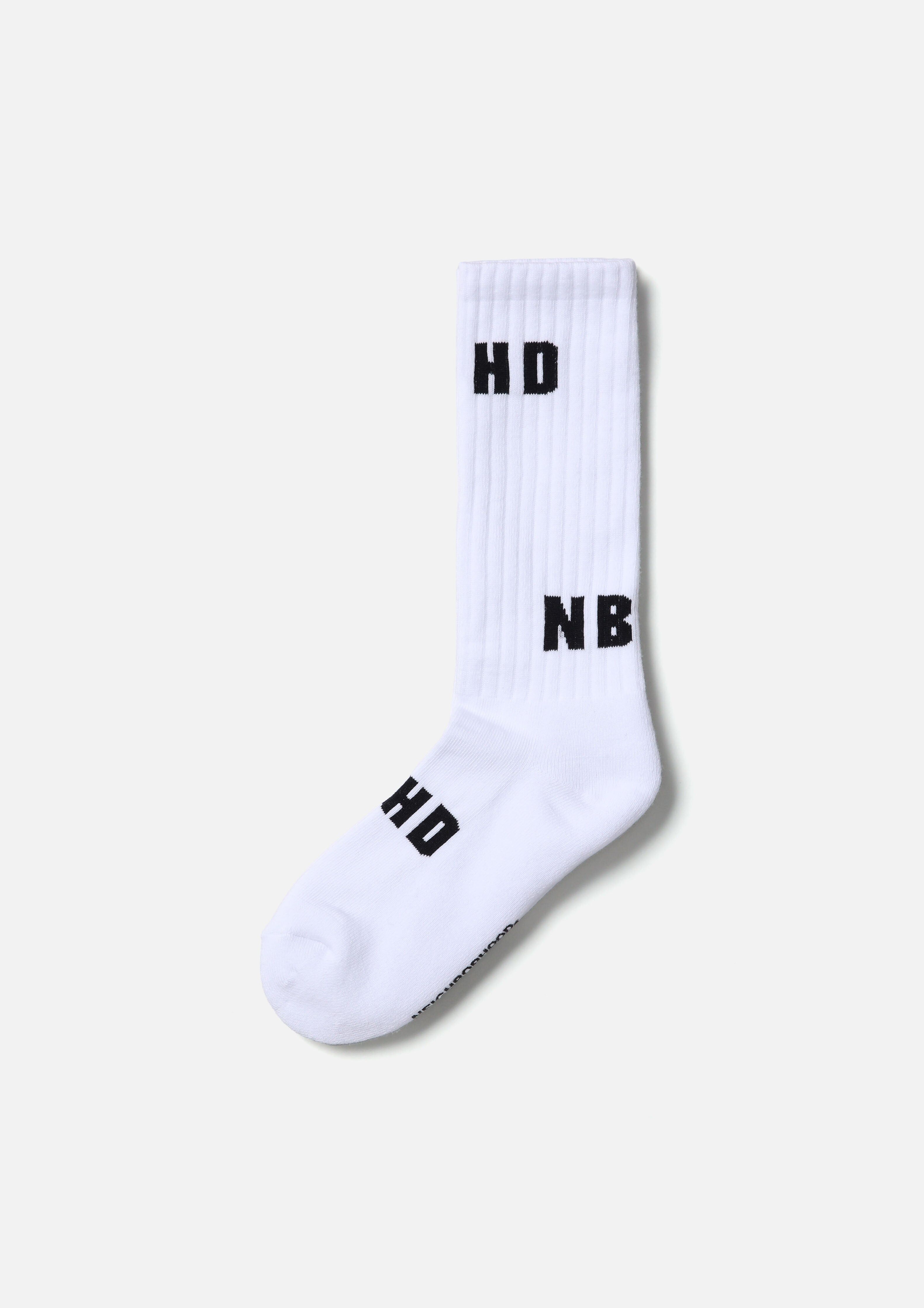 2025AW NEIGHBORHOOD NBHD SCATTER LOGO SOCKS 字體 襪子 長襪 現貨 252WINH-UWM02