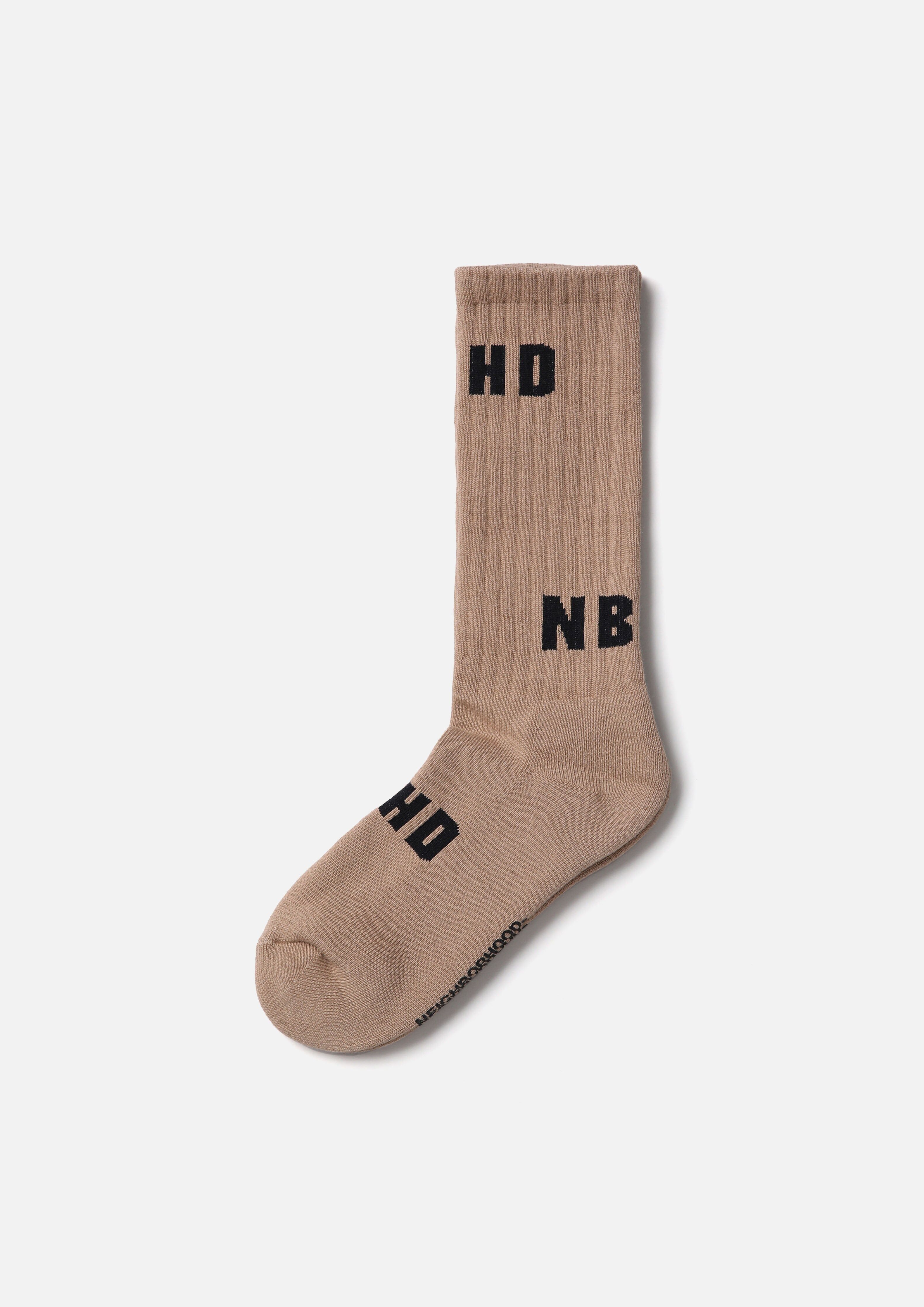 2025AW NEIGHBORHOOD NBHD SCATTER LOGO SOCKS 字體 襪子 長襪 現貨 252WINH-UWM02