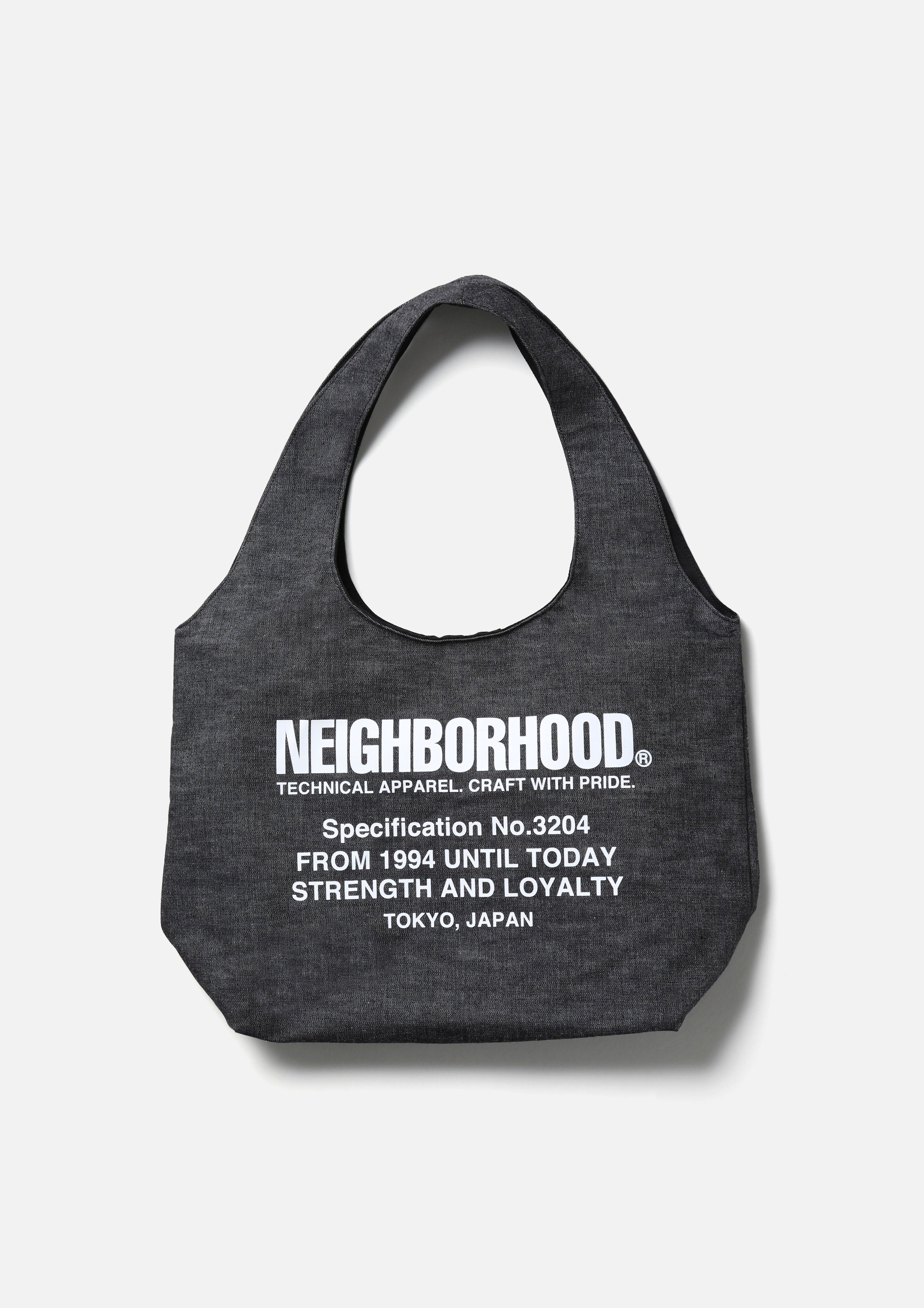 2025AW NEIGHBORHOOD NBHD DENIM MONK BAG 丹寧 包包 手提包 托特包 現貨 252TQNH-CG01