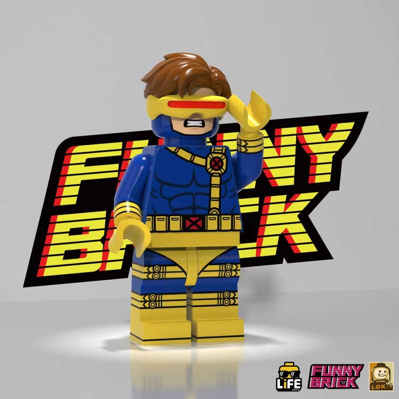 【預訂】【Funnybrick x Lifebrick x LokLokMoc】鐳射眼