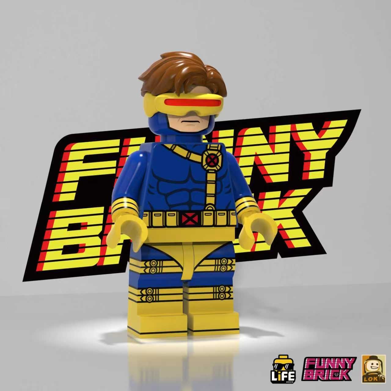 【預訂】【Funnybrick x Lifebrick x LokLokMoc】鐳射眼