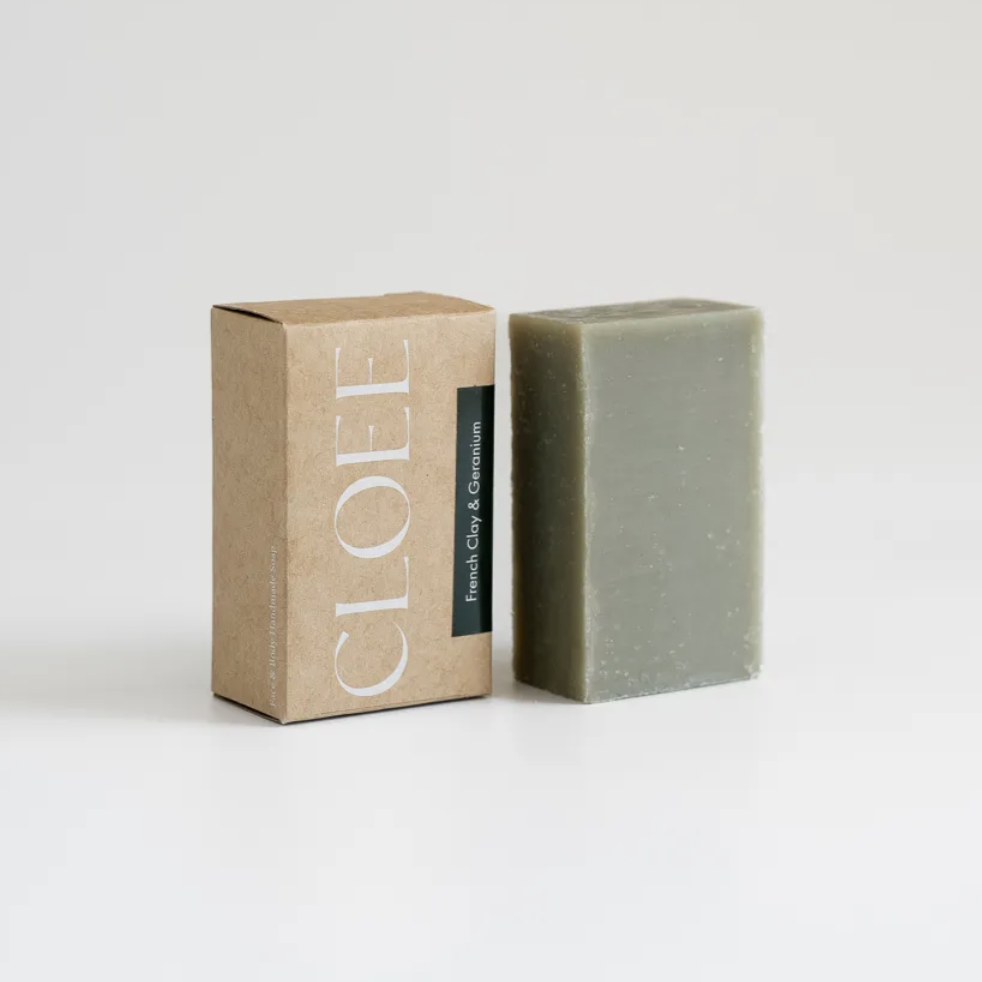 【CLOEE】潔顏沐浴好好皂 法國礦泥＆天竺葵