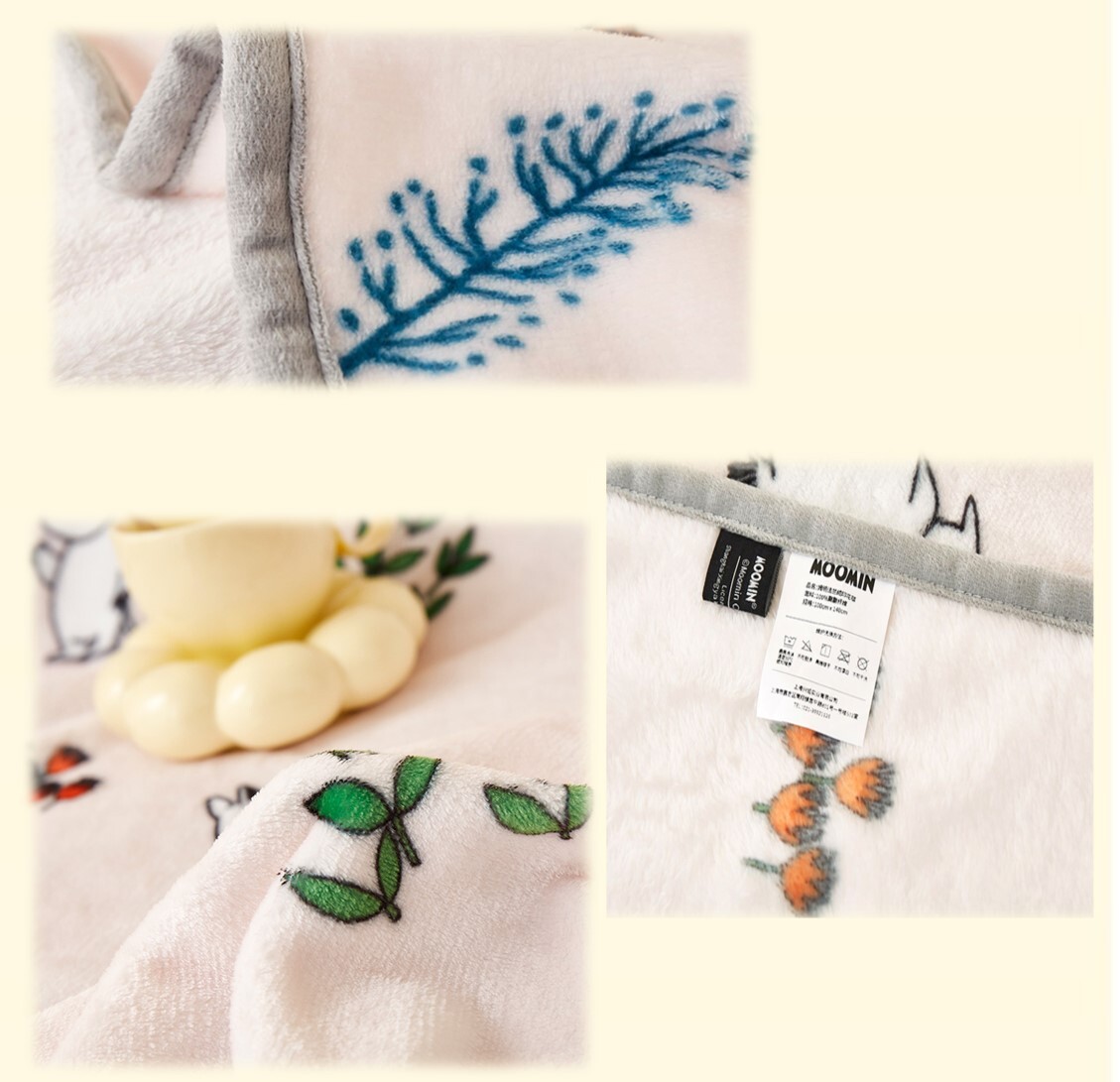 姆明一族 |四季多用途毛絨毛毯被