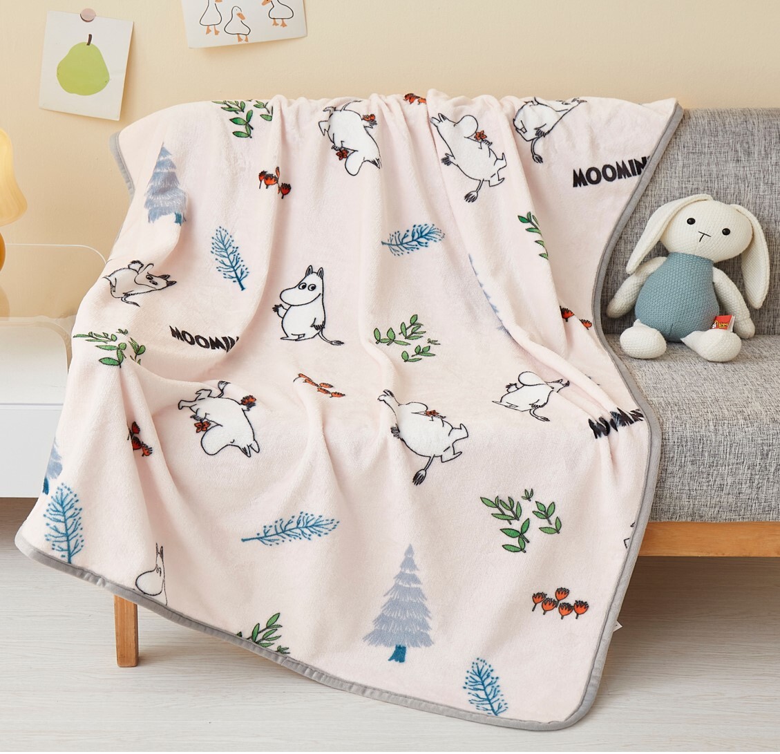 姆明一族 |四季多用途毛絨毛毯被