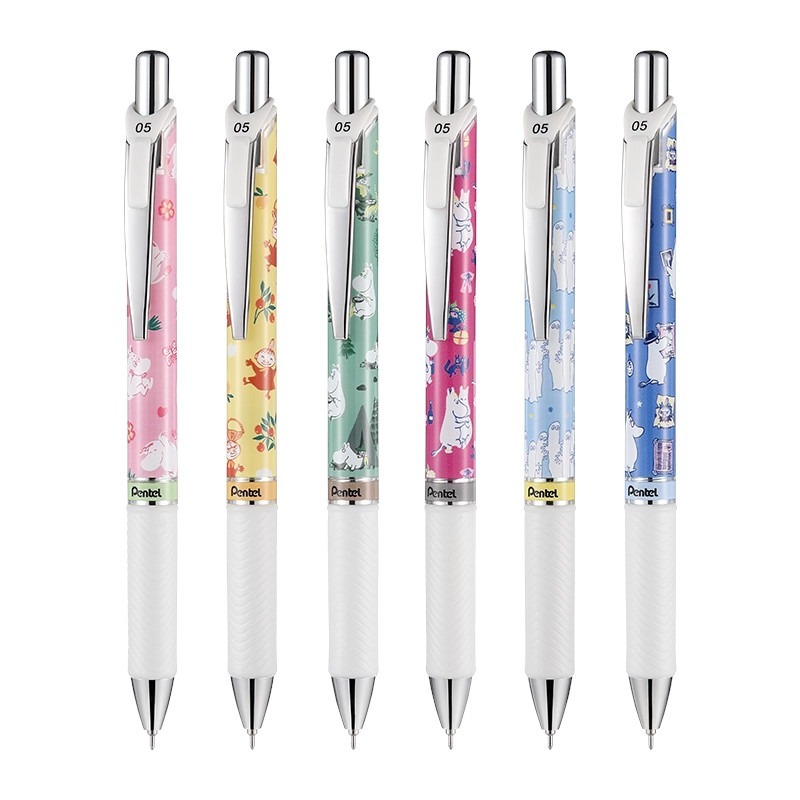Moomin嚕嚕咪 x ENERGEL 0.5mm極速鋼珠筆｜日本Pentel
