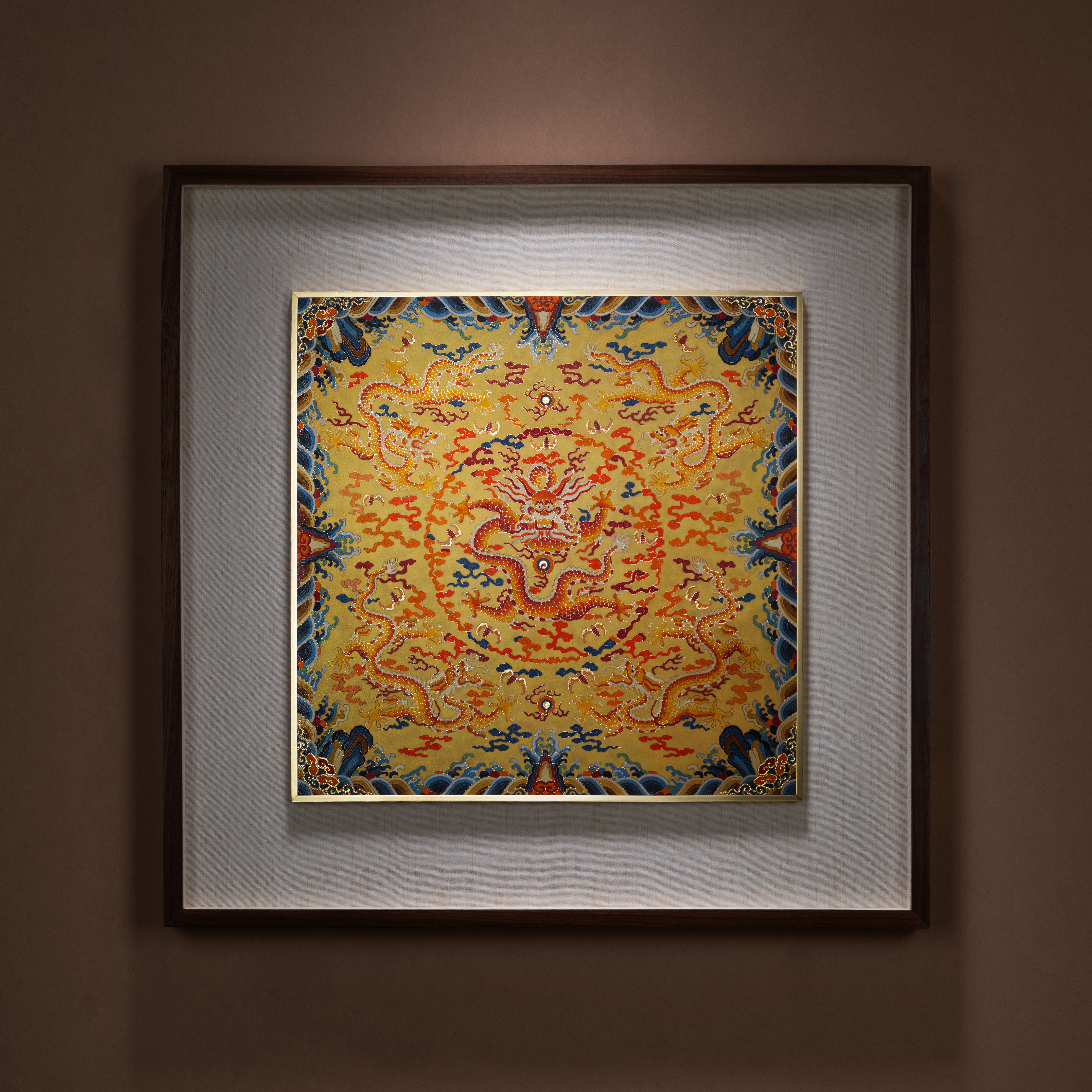 太銅．龍騰盛世 景泰藍畫｜收藏級藝術品