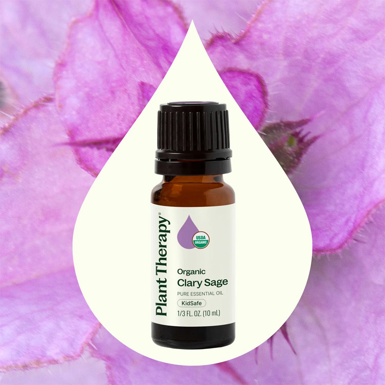 Plant Therapy 有機快樂鼠尾草Clary Sage 精油(兒童安全)-10 ml