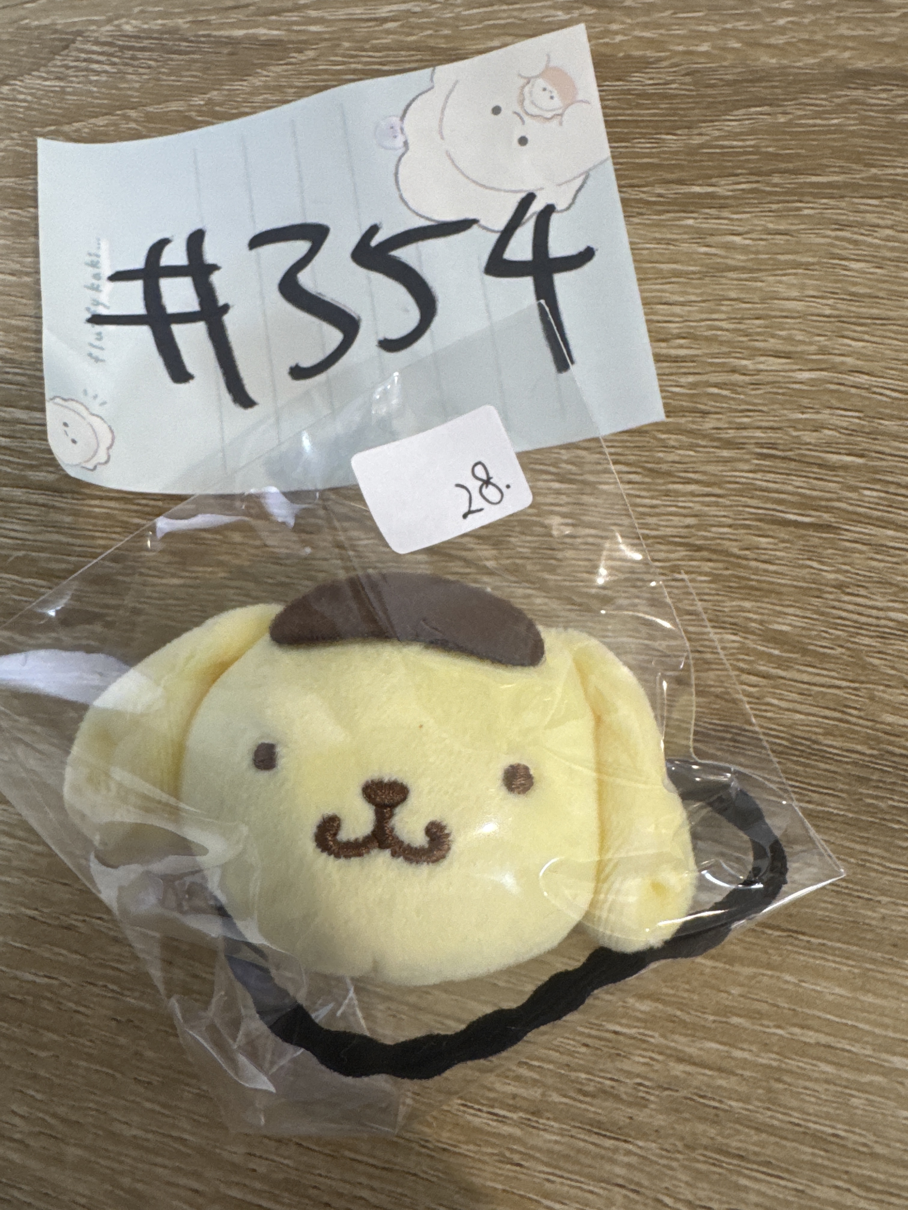 Sanrio 布甸狗 髮圈 #354