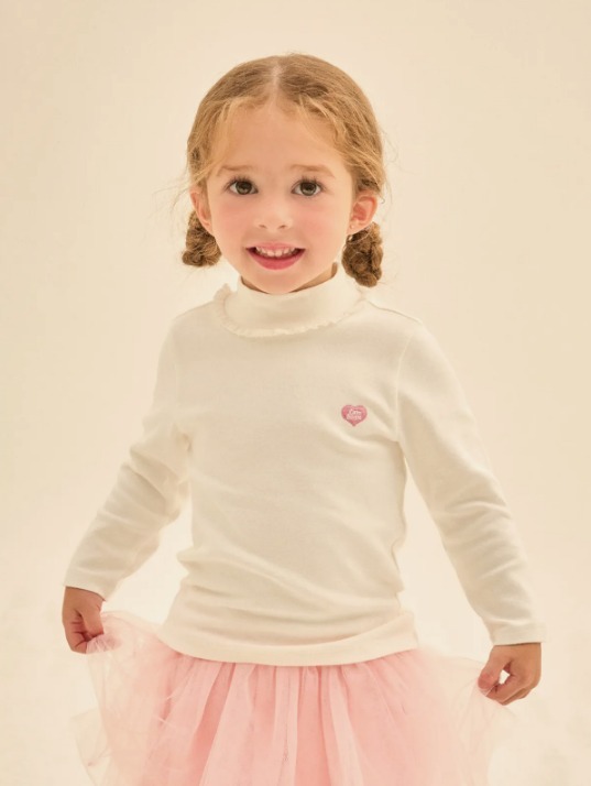 韓國 CARE BEARS 荷葉邊長袖TEE｜女裝