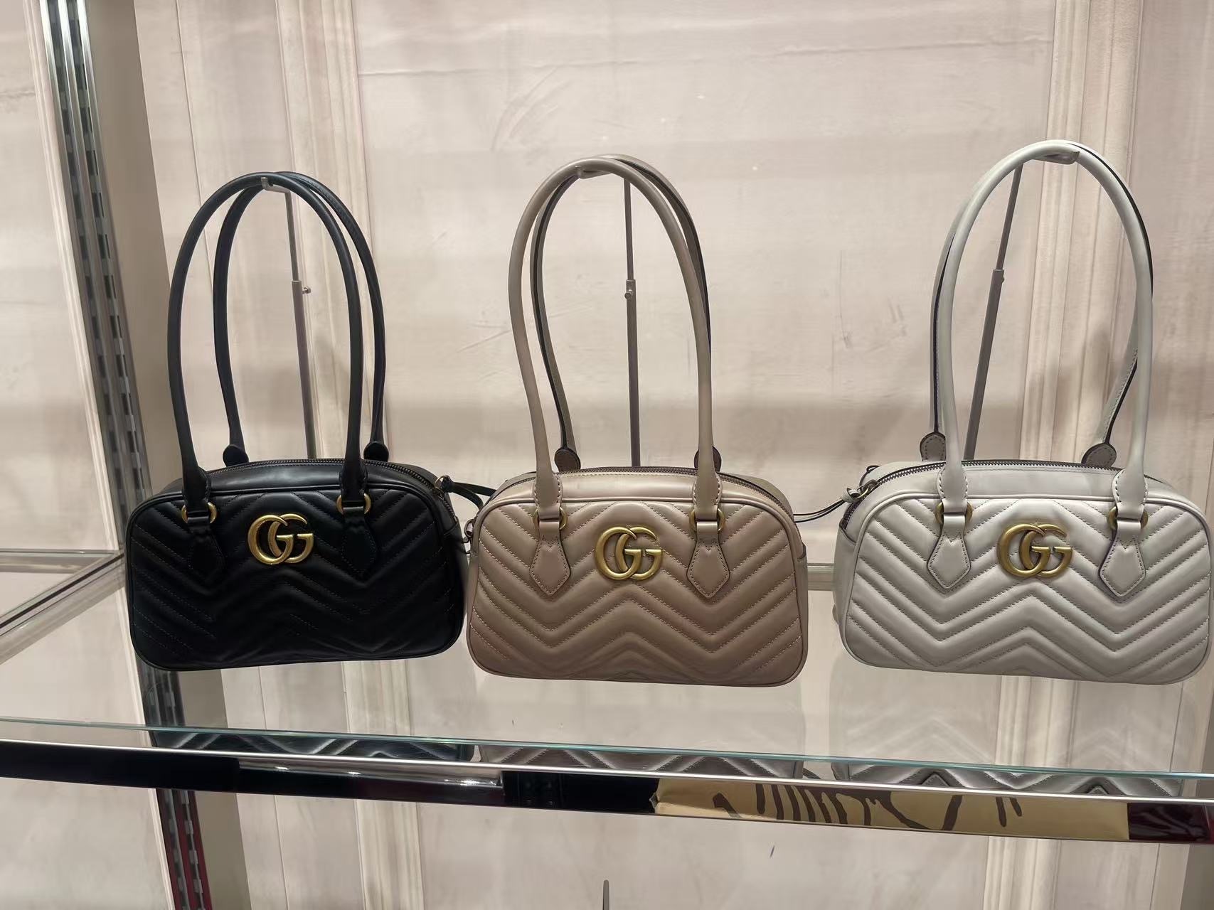 Gucci GG Marmont Toop handle bag 3 colors 795199