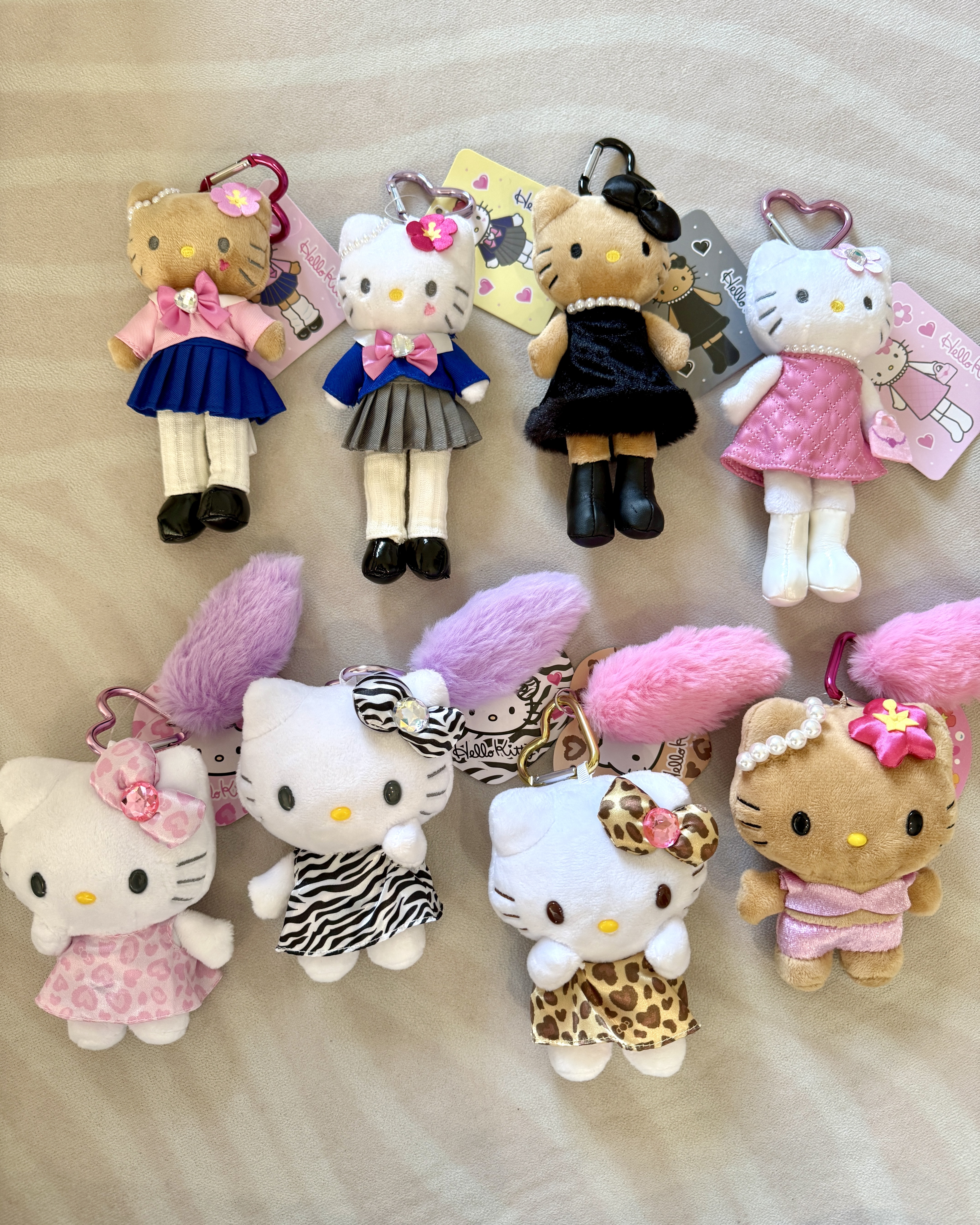 <現貨> 🇯🇵三麗鷗Nic Hello Kitty平成辣妹、長腿系列吊飾