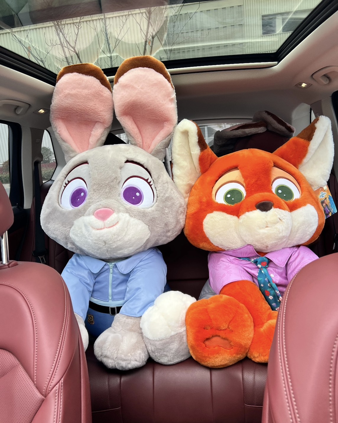 動物方城市 尼克茱蒂 大玩偶 內含毛毯 80cm