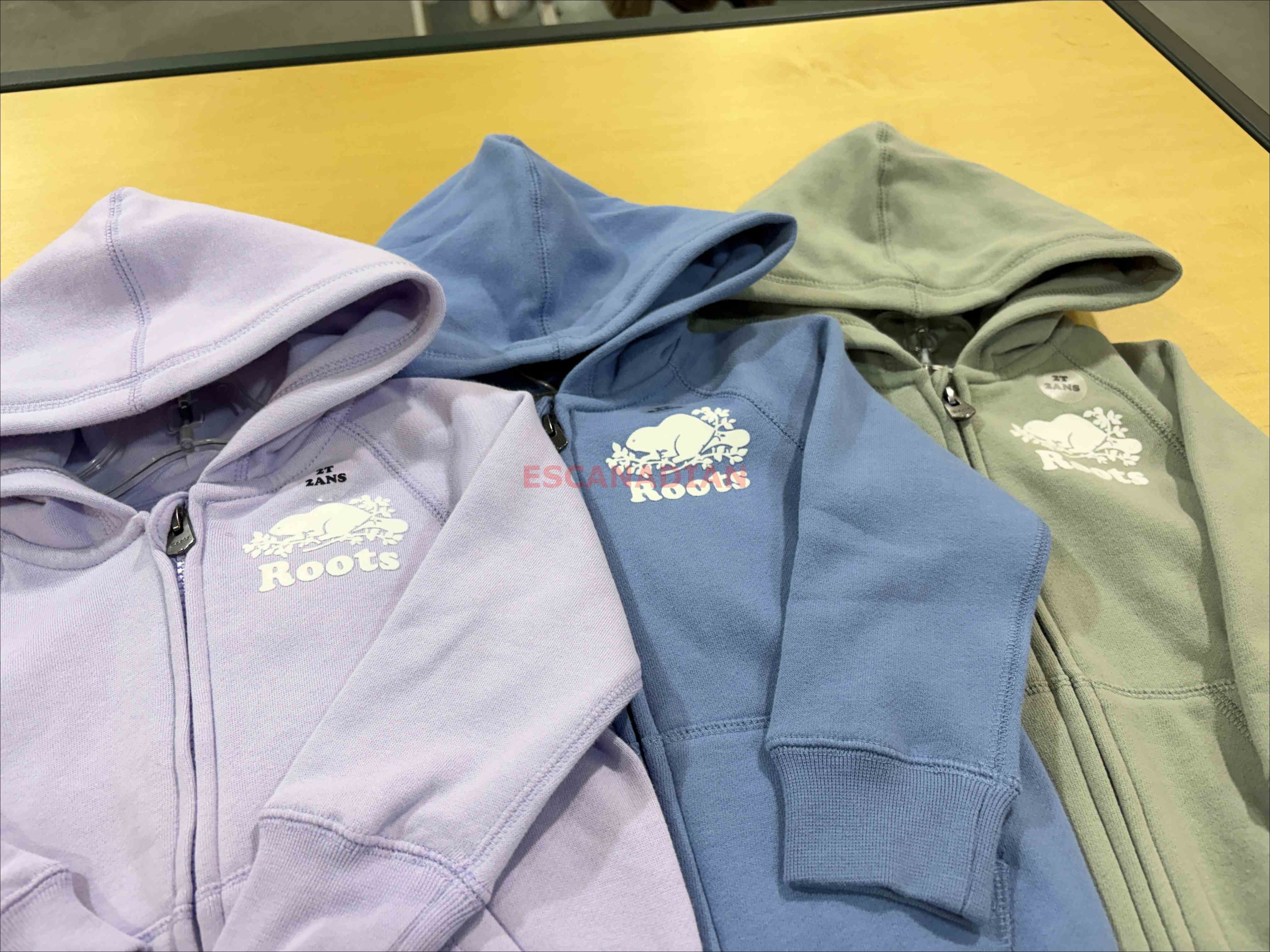 ROOTS 小童/baby 經典款 海狸 硬挺棉質 刷毛 連帽外套 (3色)