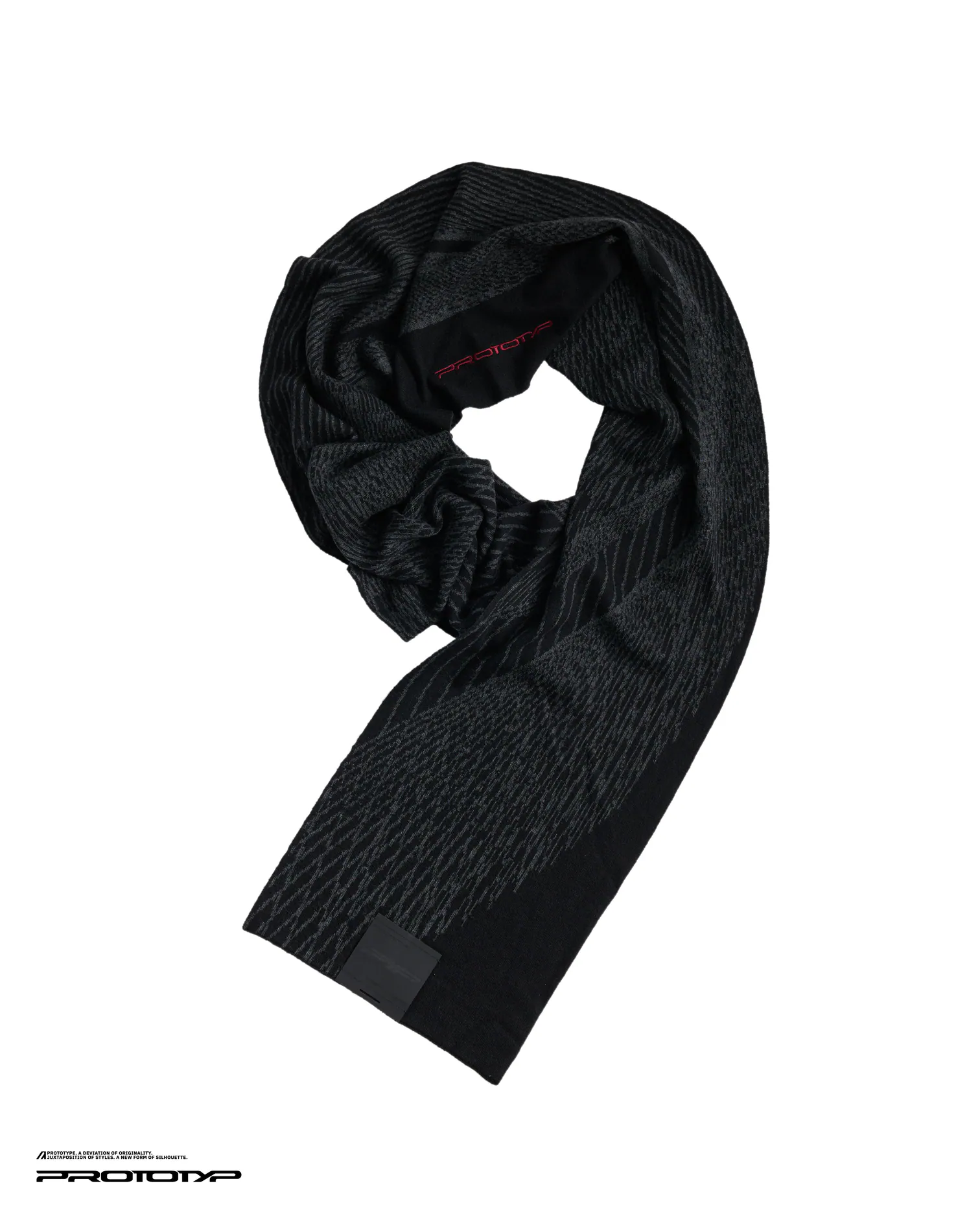 PROTOTYP | PTP-25A-ACC-005 ACCELERATION Fluxwave Neck Scarf (Black)