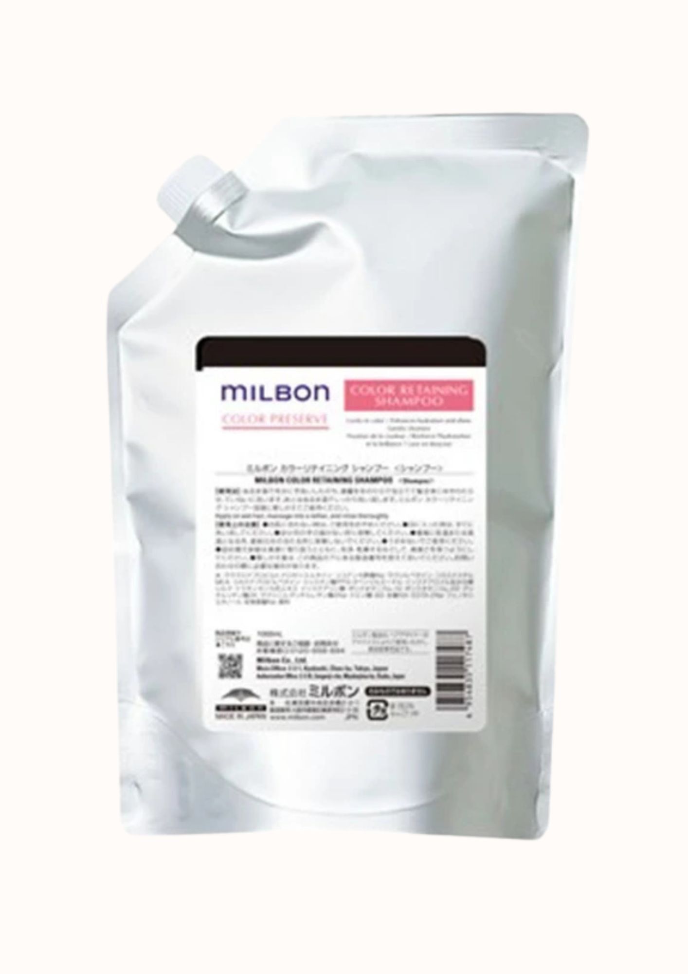 MILBON - 染後鎖色洗髮水 Color Preserve Color Retaining Shampoo  1000ml