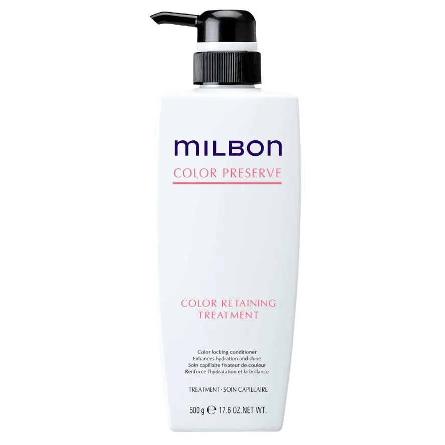 Milbon - 染後鎖色護髮素 Color Preserve Color Retaining Treatment 500g