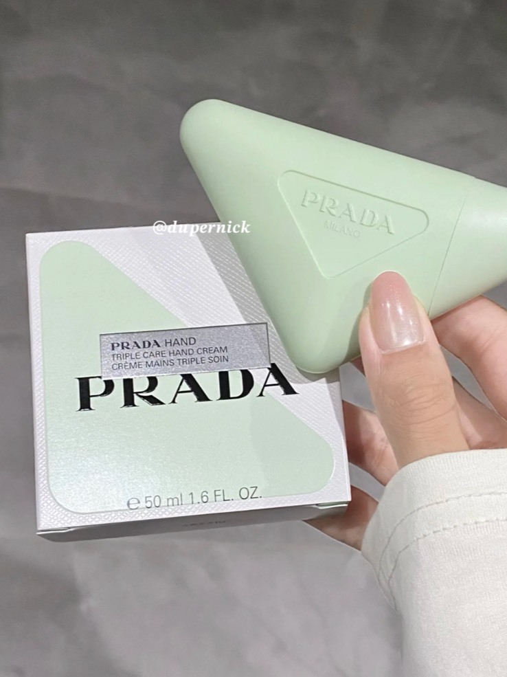 PRADA 三角護手霜 薄荷漫波綠