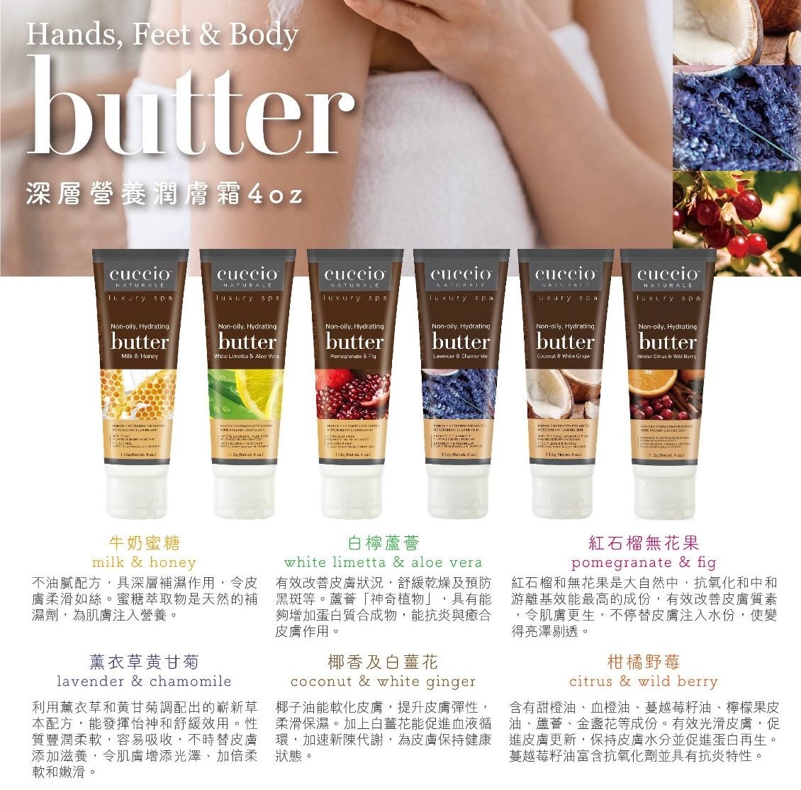 Cuccio Naturale Butter 深層營養潤膚霜