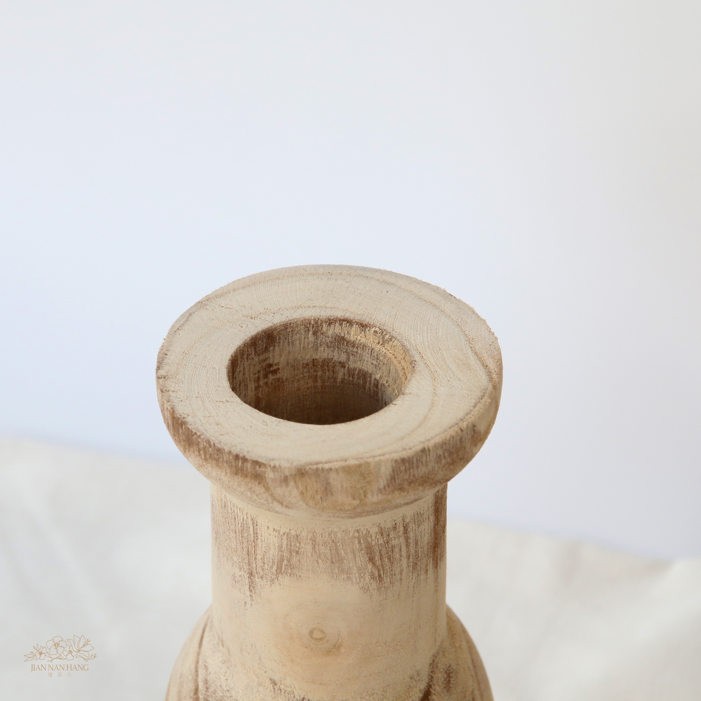 木製花器 泡桐木 2款