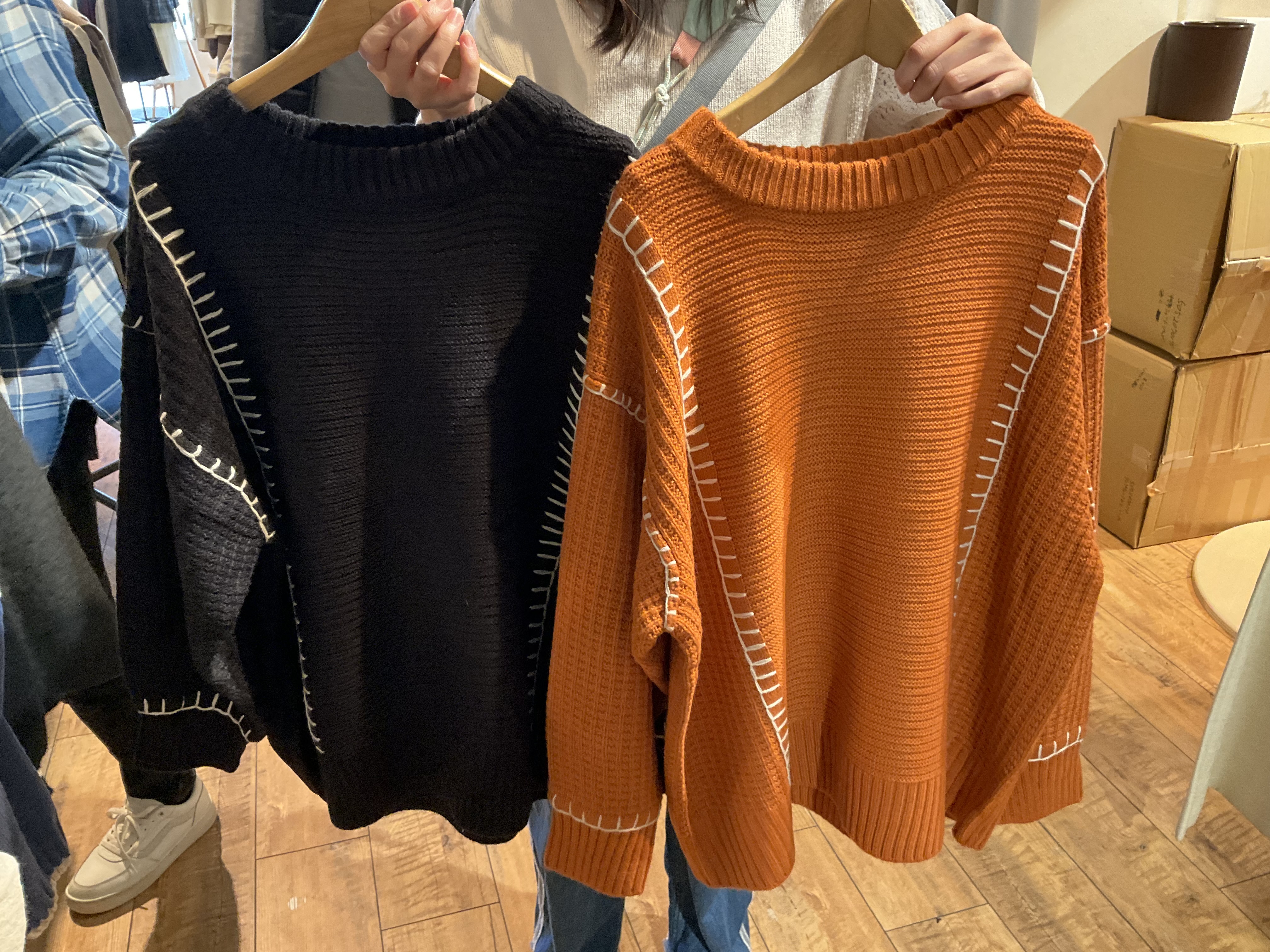 Odo 1212 針織麻花 TOP 現貨