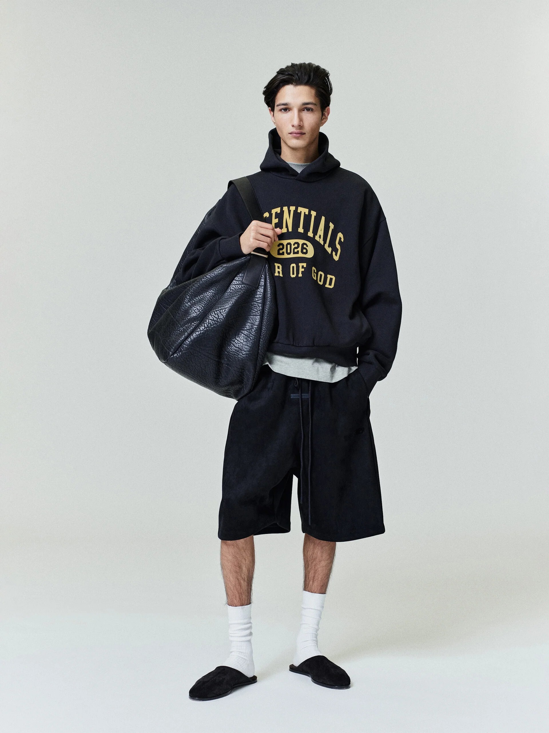 【Focus Store】預購 FOG Essentials FW25 Holiday Classic Hoodie "Vintage Black" 復古黑