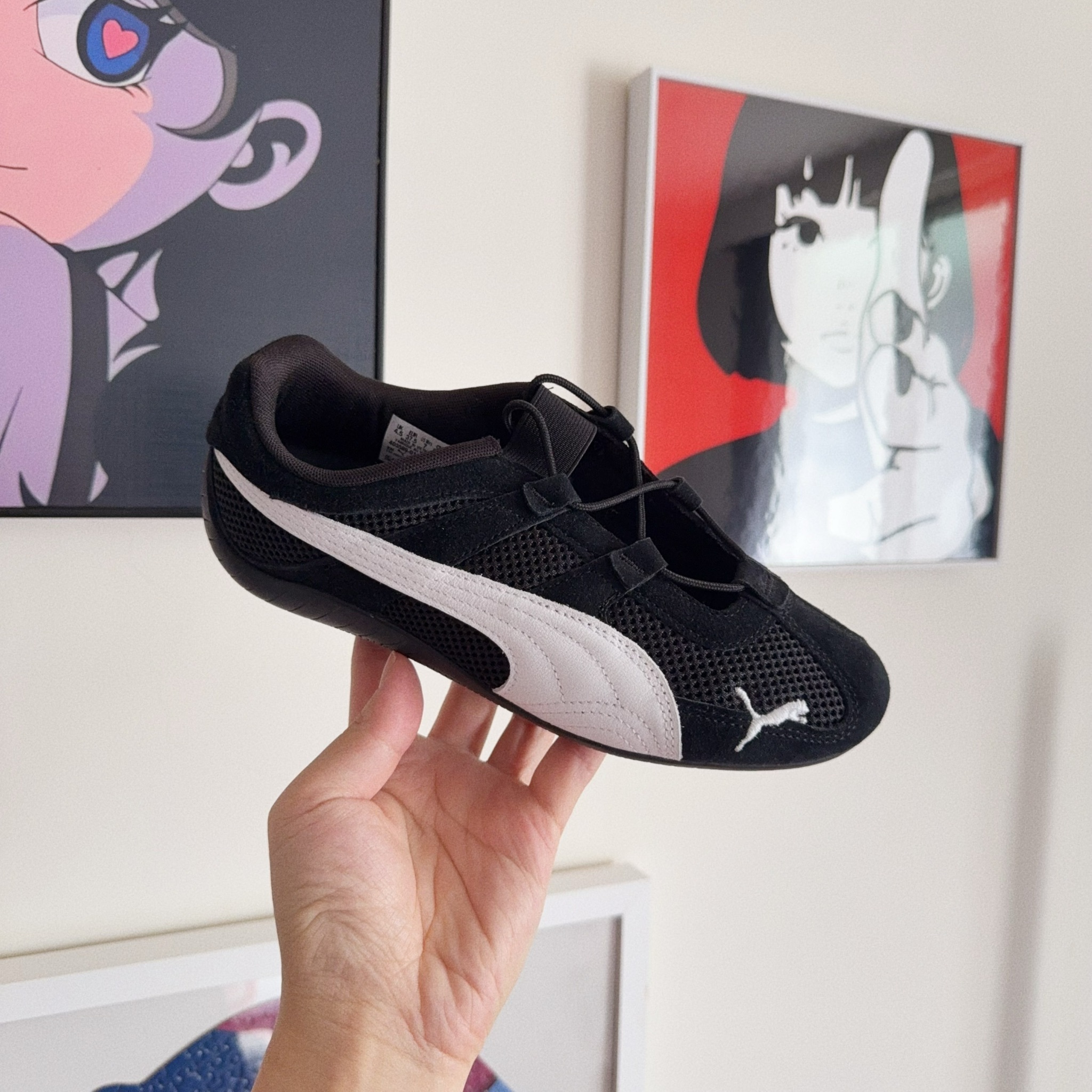 PUMA Speedcat GO 黑色 黑白 薄底 瑪莉珍 芭蕾舞鞋 40358901