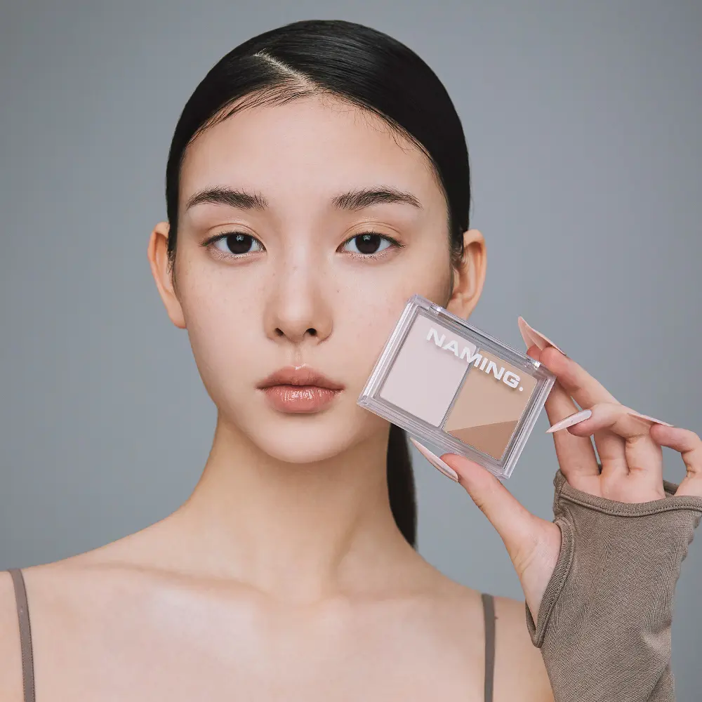 NAMING. 柔霧立體修容盤【2款色號】