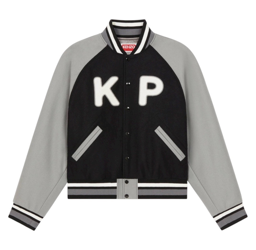 KENZO VERDY  WOOL VARSITY JACKET SIZE S