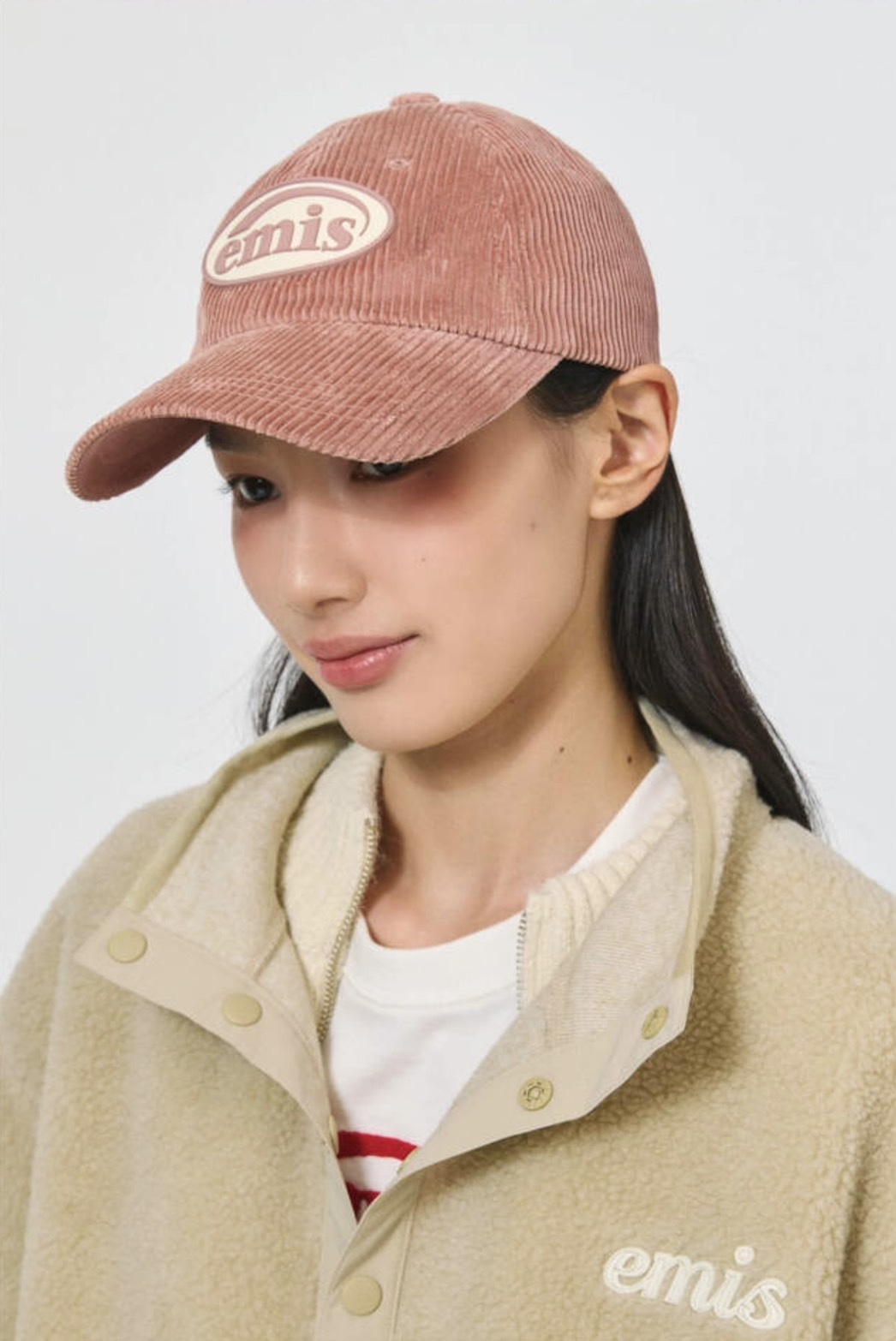 韓國 EMIS 燈心絨 休閒棒球帽