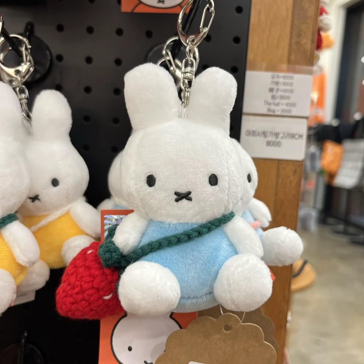 韓國濟州島限定 Miffy 米菲 背包系列 毛絨吊飾玩偶