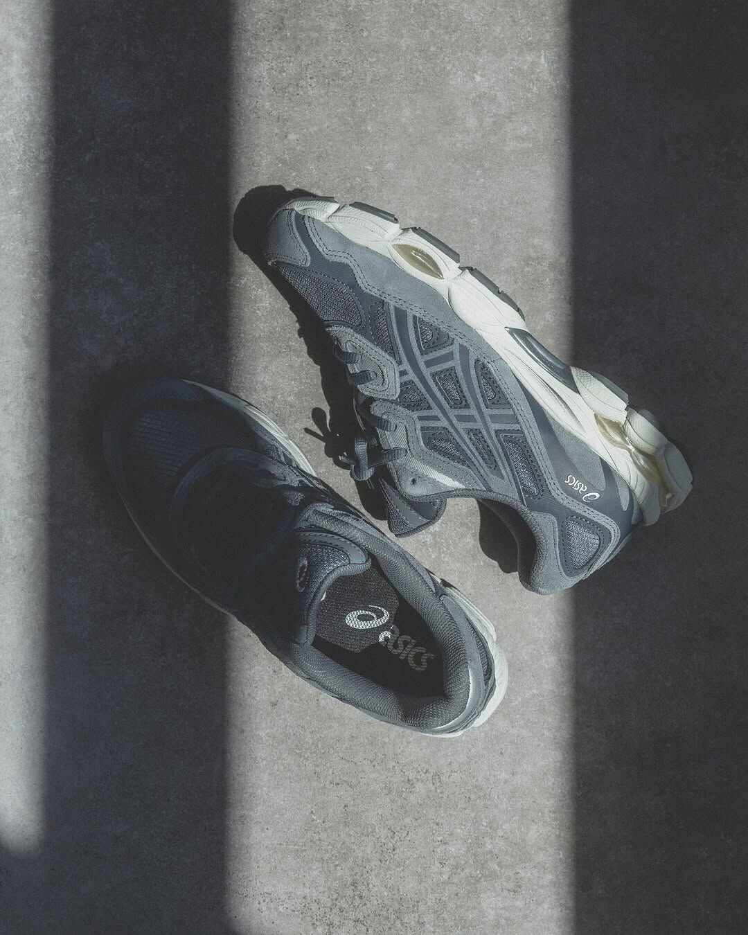 ASICS GEL-NYC "STEEL GREY" 鋼灰 奶油底 復古 仿舊 男鞋 1203A739-020 / 現+預