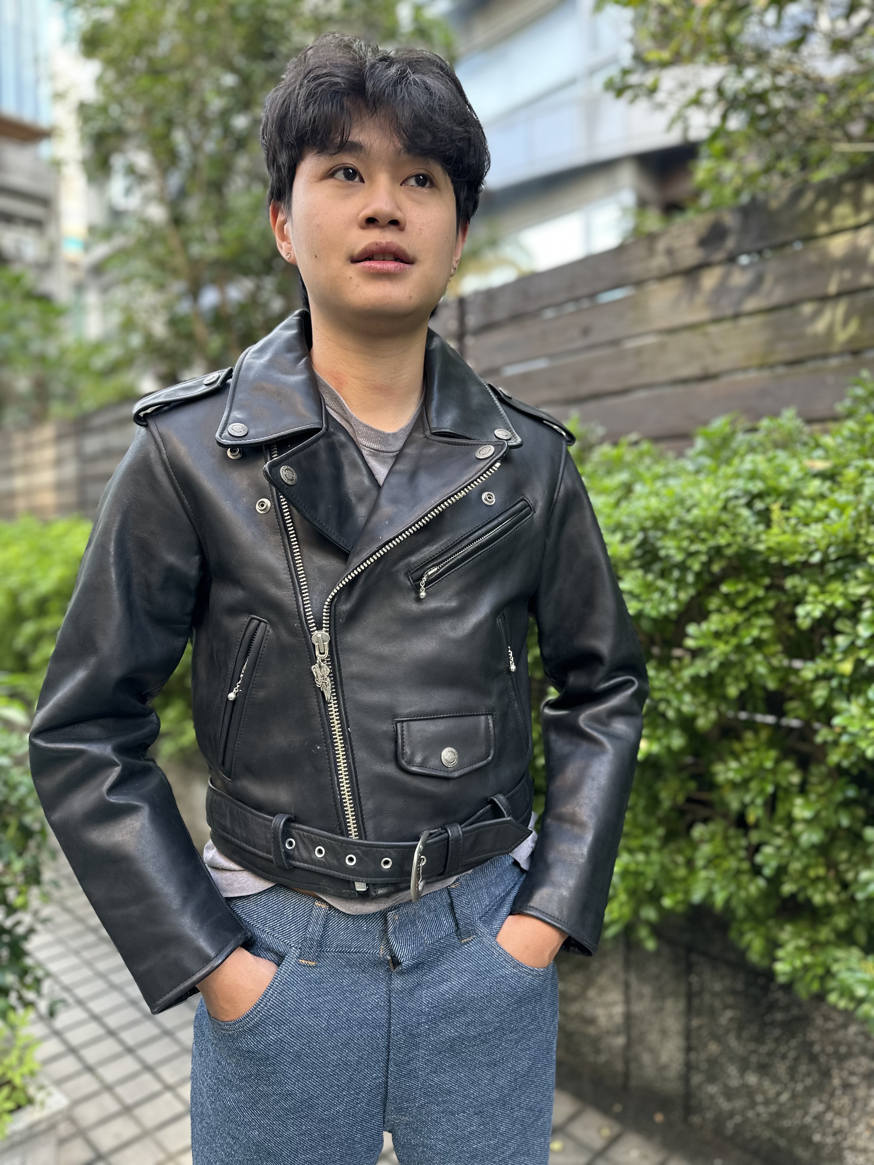 90’s HARLEY-DAVIDSON W/Leather Jacket