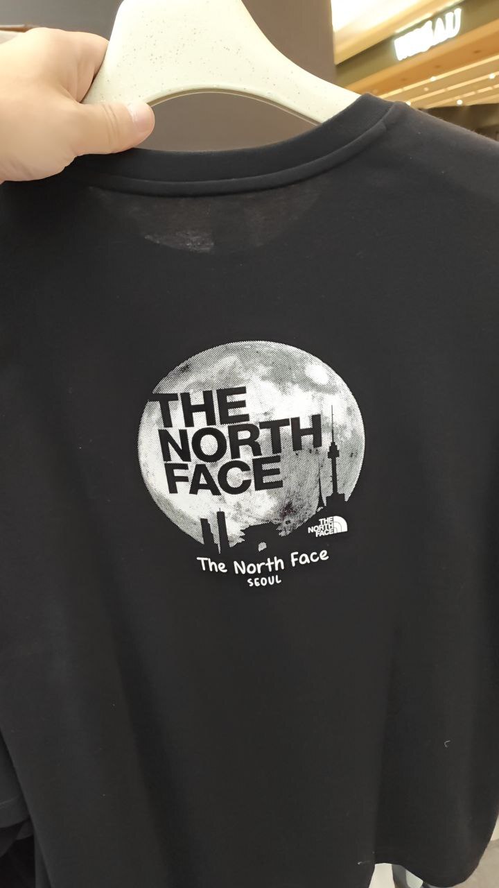 [K] THENORTHFACE BLACK TNF SEOUL EDITION S/S R/TEE, NT7UQ23A-BLK (KTNF83)