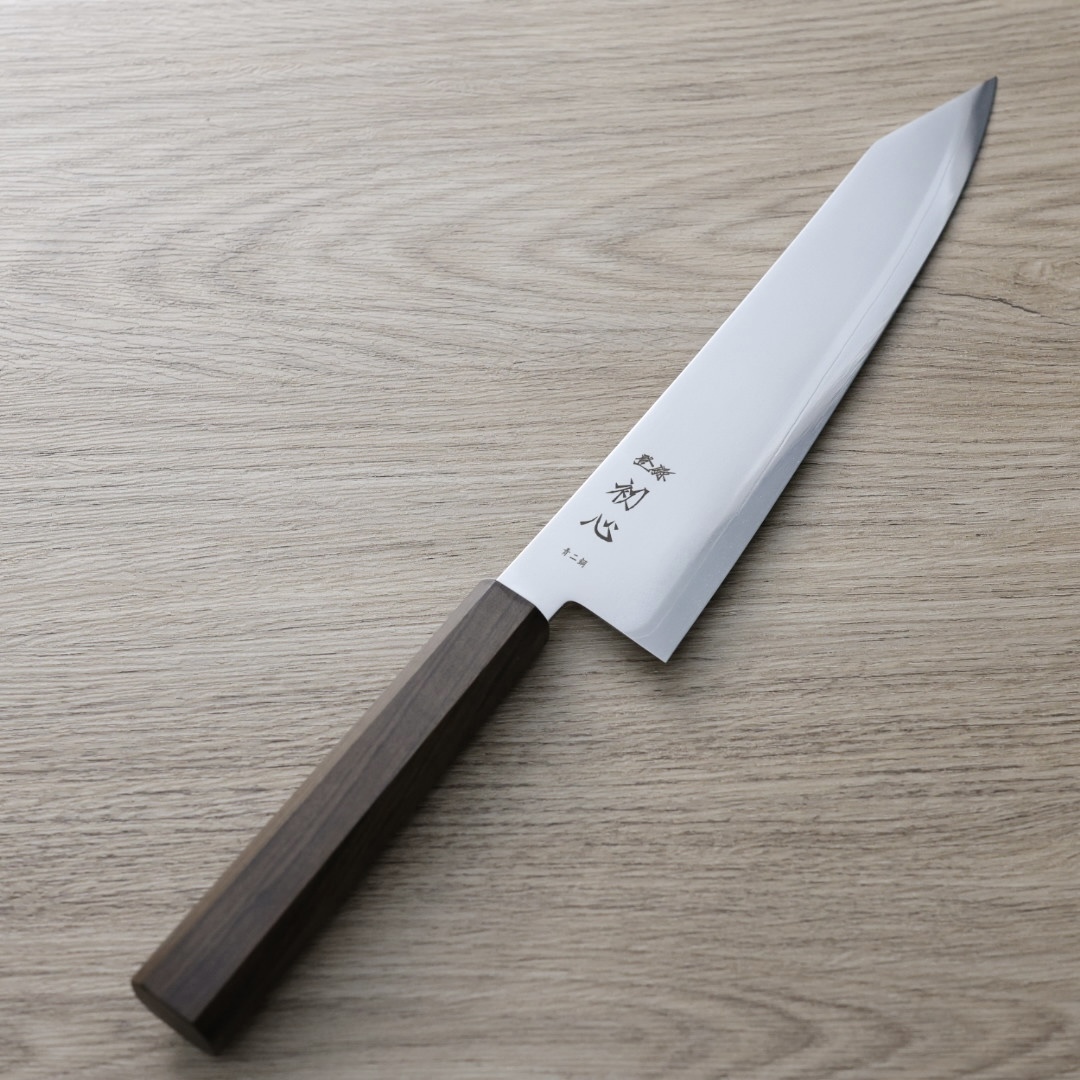 初心 海神 切付牛刀 210mm 青紙鋼