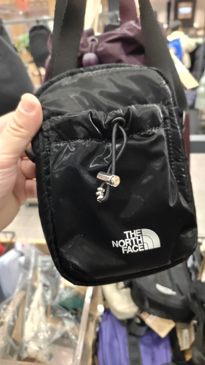 [K] THENORTHFACE RED BLACK NN2PR56R K'S PUFFY CROSS BAG MINI, 1000008443334 (KTNF43)
