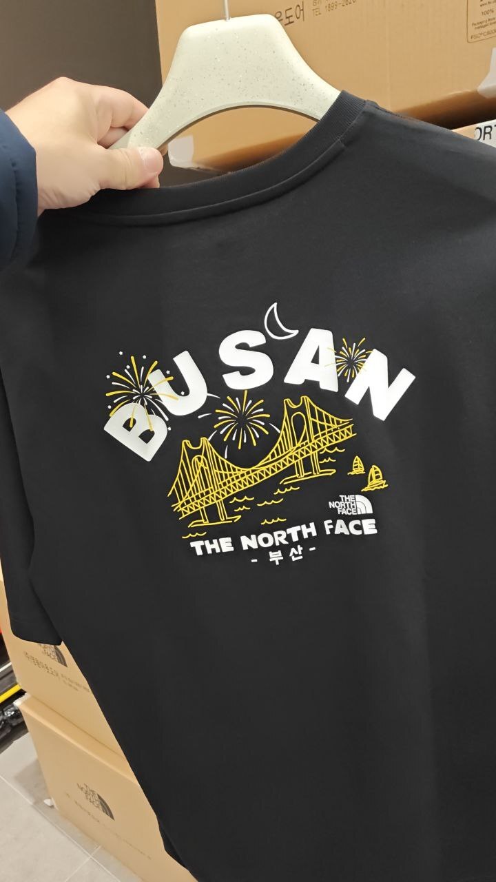 [K] THENORTHFACE BLACK TNF BUSAN S/S R/TEE, NT7UQ42B-BLK (KTNF86)