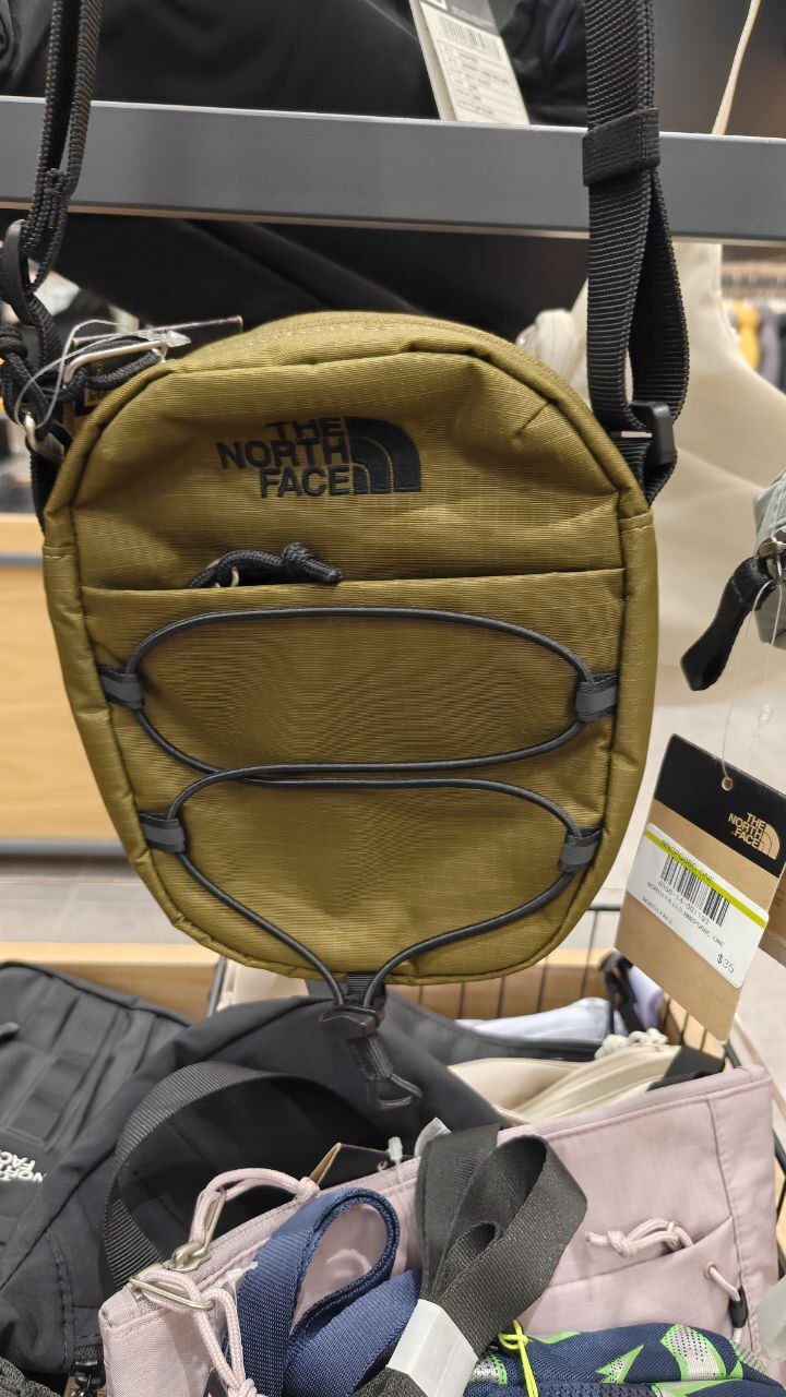 [K] THENORTHFACE DARK OLIVE NN2PQ57C BOREALIS CROSS BAG S, 1000004763351 (KTNF47)