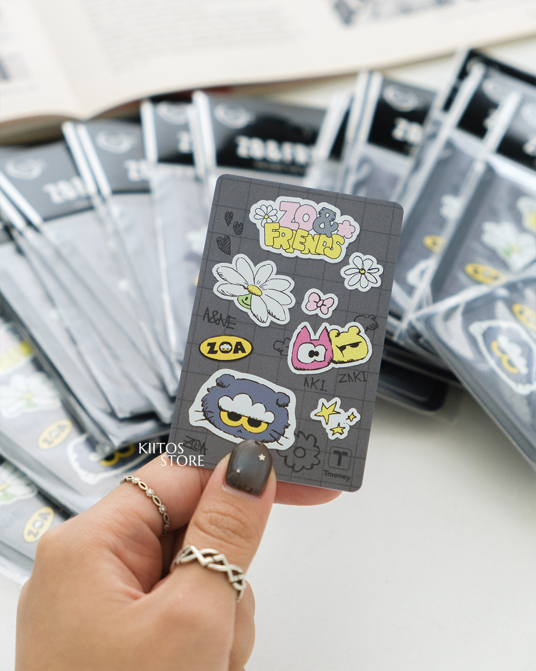 【現貨】ZO&FRIENDS × T-money Card 限定聯名款 GD貓咪 韓國 交通卡