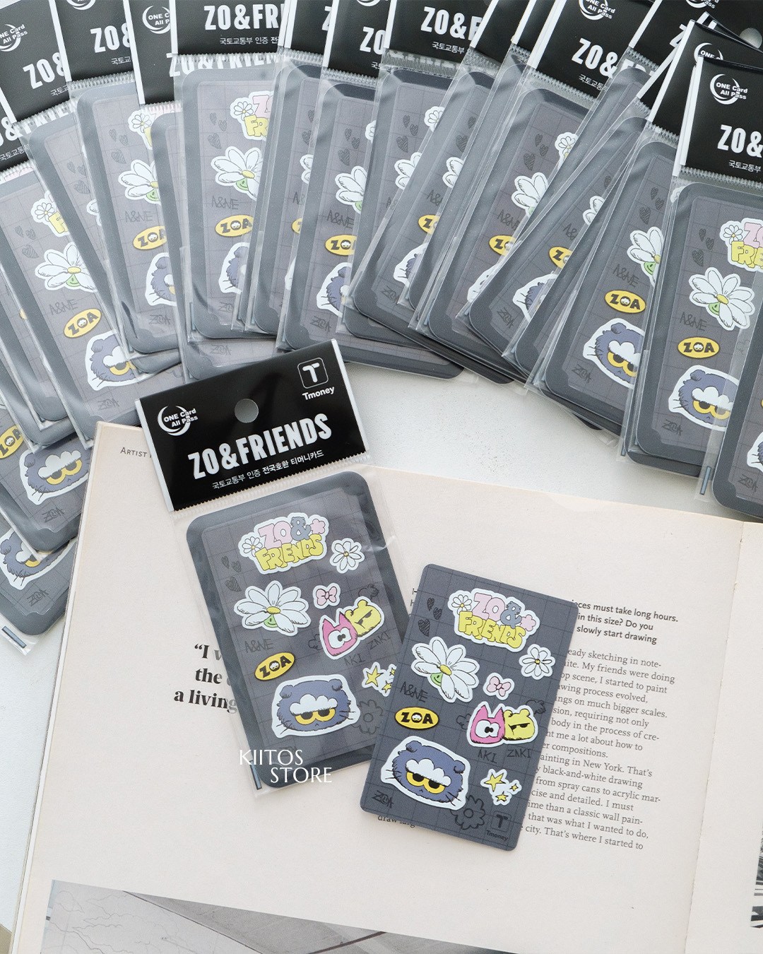 【現貨】ZO&FRIENDS × T-money Card 限定聯名款 GD貓咪 韓國 交通卡