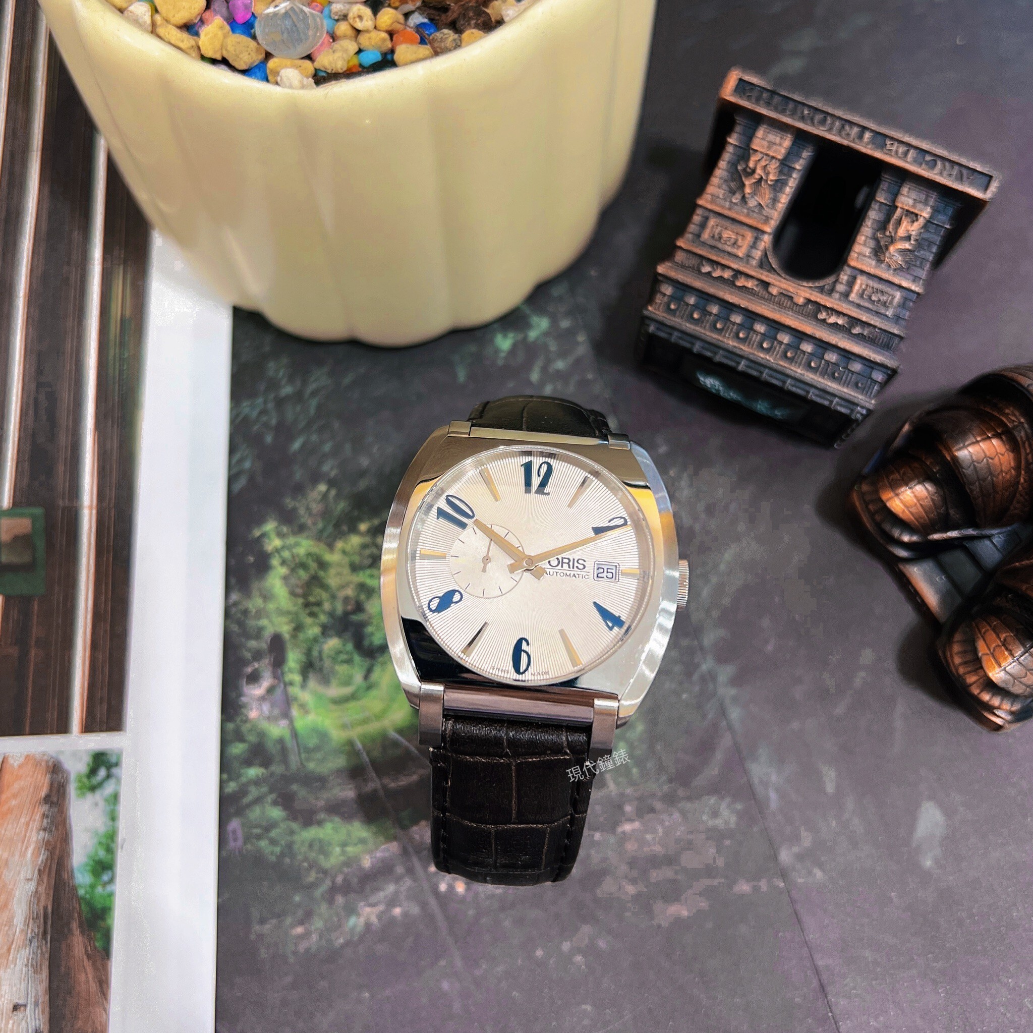 【ORIS】簡約小秒針數字腕錶O643.7571.40.61LS 39mm 現代鐘錶