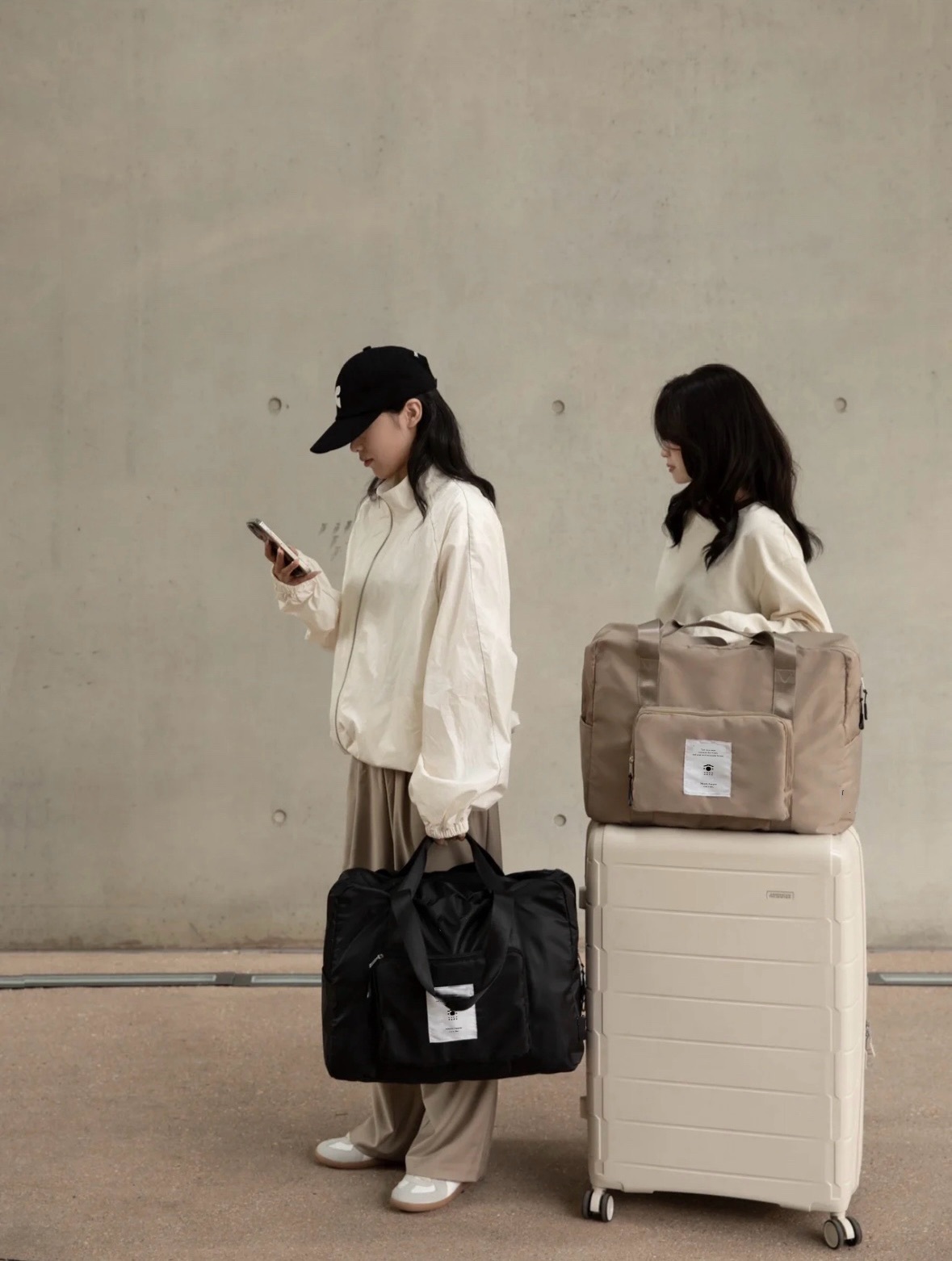 <顏色隨機出貨>Good Gaze 手提 托特包 行李袋