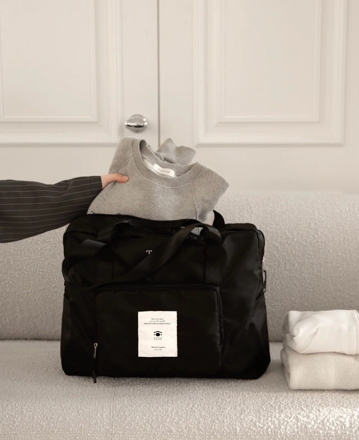 <顏色隨機出貨>Good Gaze 手提 托特包 行李袋