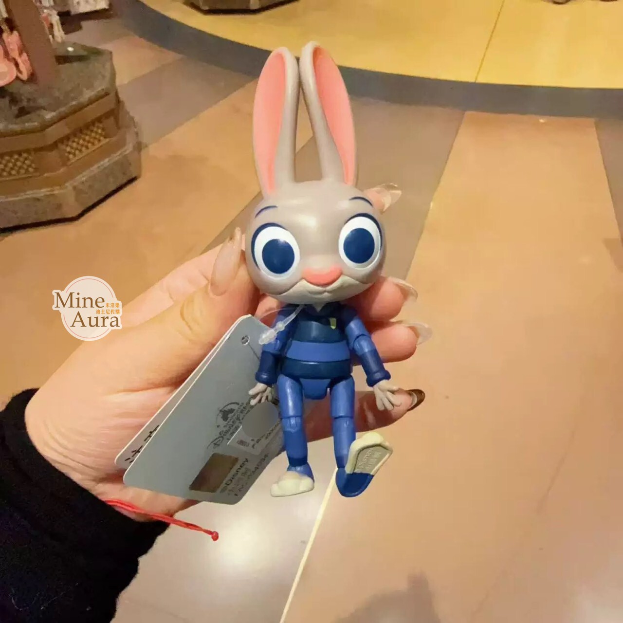 動物方城市 Zootopia 經典角色 可動關節 玩具 公仔 -上海迪士尼樂園