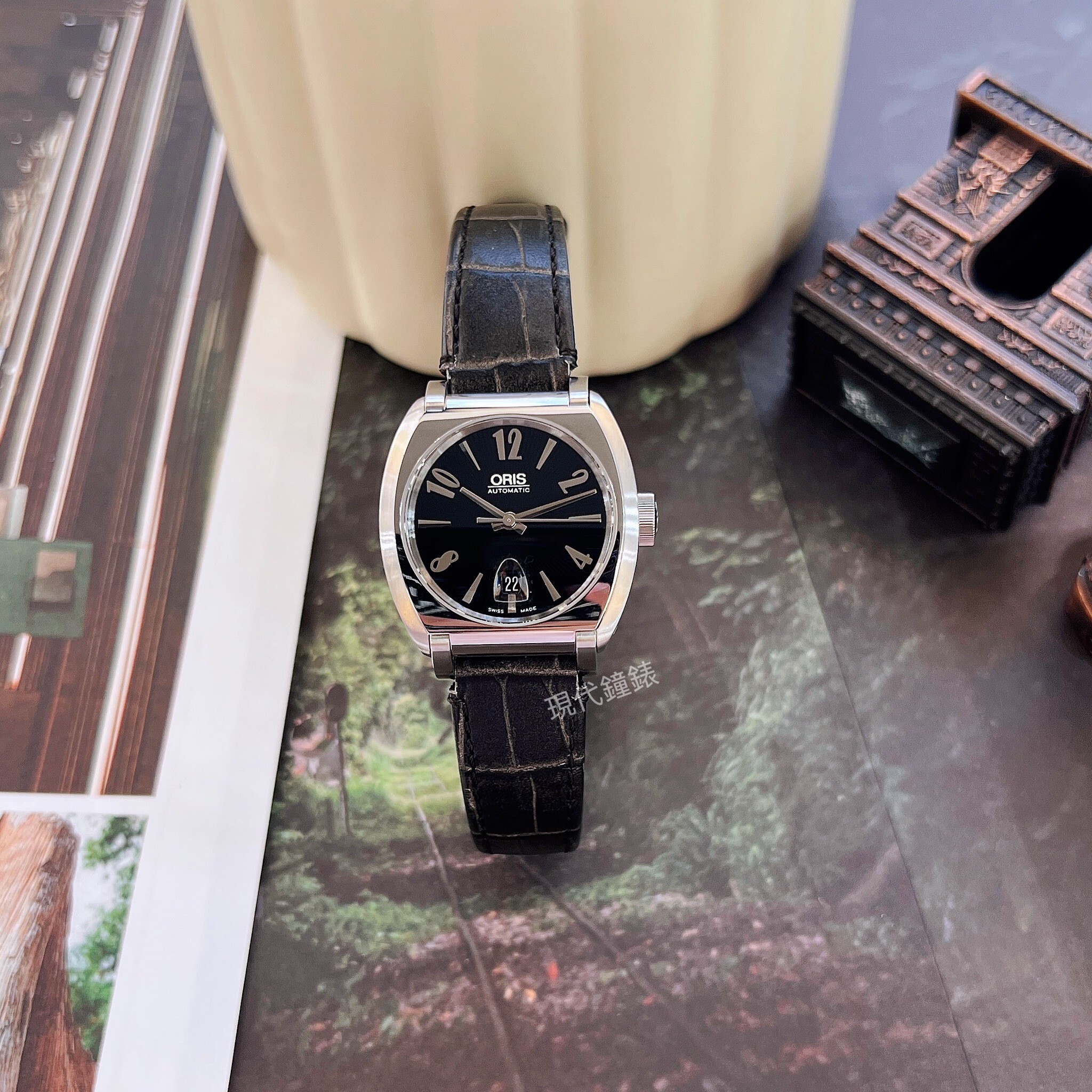 【ORIS】放大日期簡約三針腕錶O561.7573.40.64LS 29mm 現代鐘錶