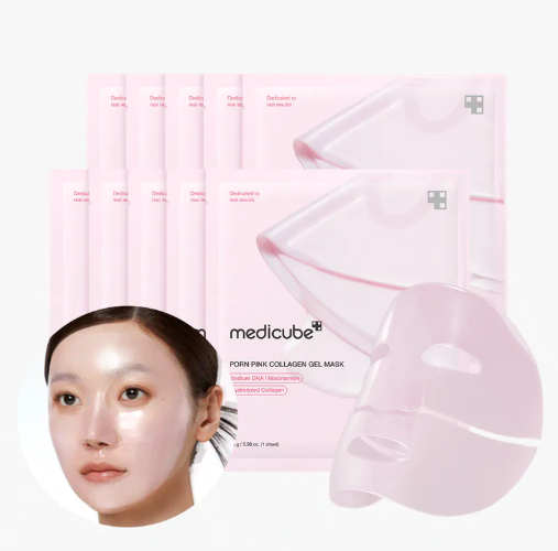 【LIKE REELS + 留言做齊玩法即享！買一送一🎁】【MEDICUBE】PDRN粉紅胜肽膠原凝膠面膜(4ea）
