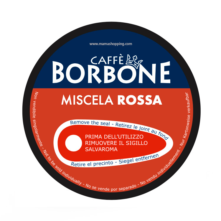 BORBONE RED Blend 香濃意式咖啡膠囊 (15 杯裝) - 兼容 Dolce Gusto