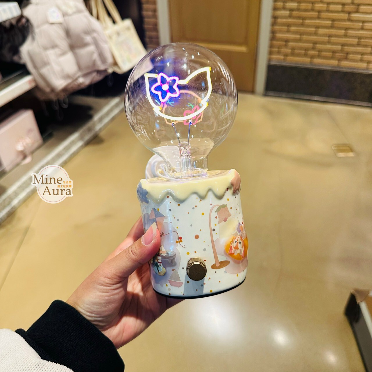 達菲 Duffy 與好友們 小小伙伴系列 玲娜貝兒 LinaBell 造型 夜燈 擺飾品 -上海迪士尼樂園