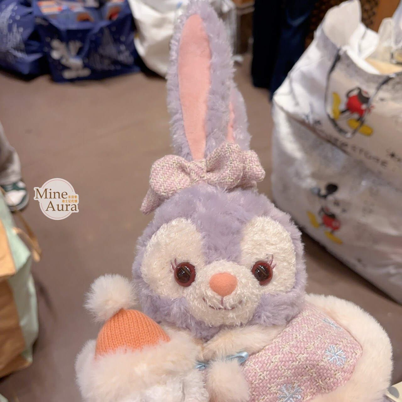 冰雪冬日 史黛拉露 星黛露 StellaLou 抱雪人 造型 娃娃 玩偶 -上海迪士尼樂園