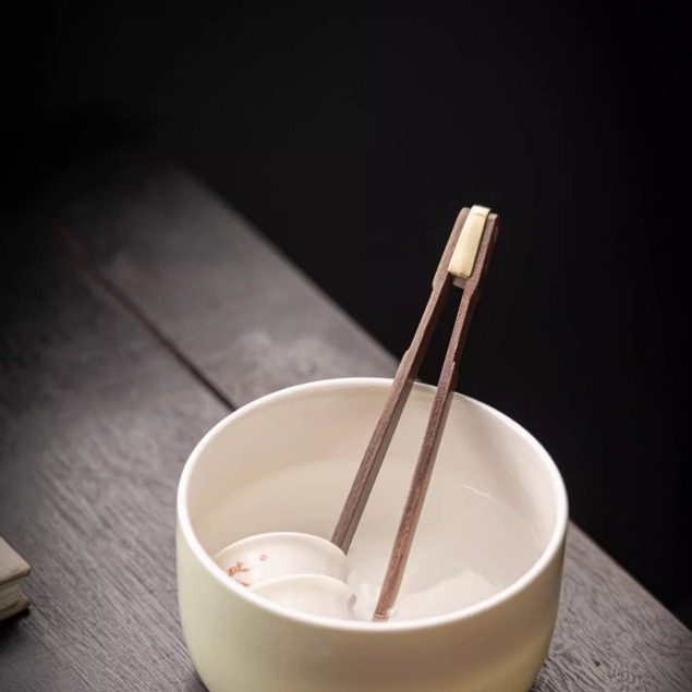 胡桃木茶夾【A3】